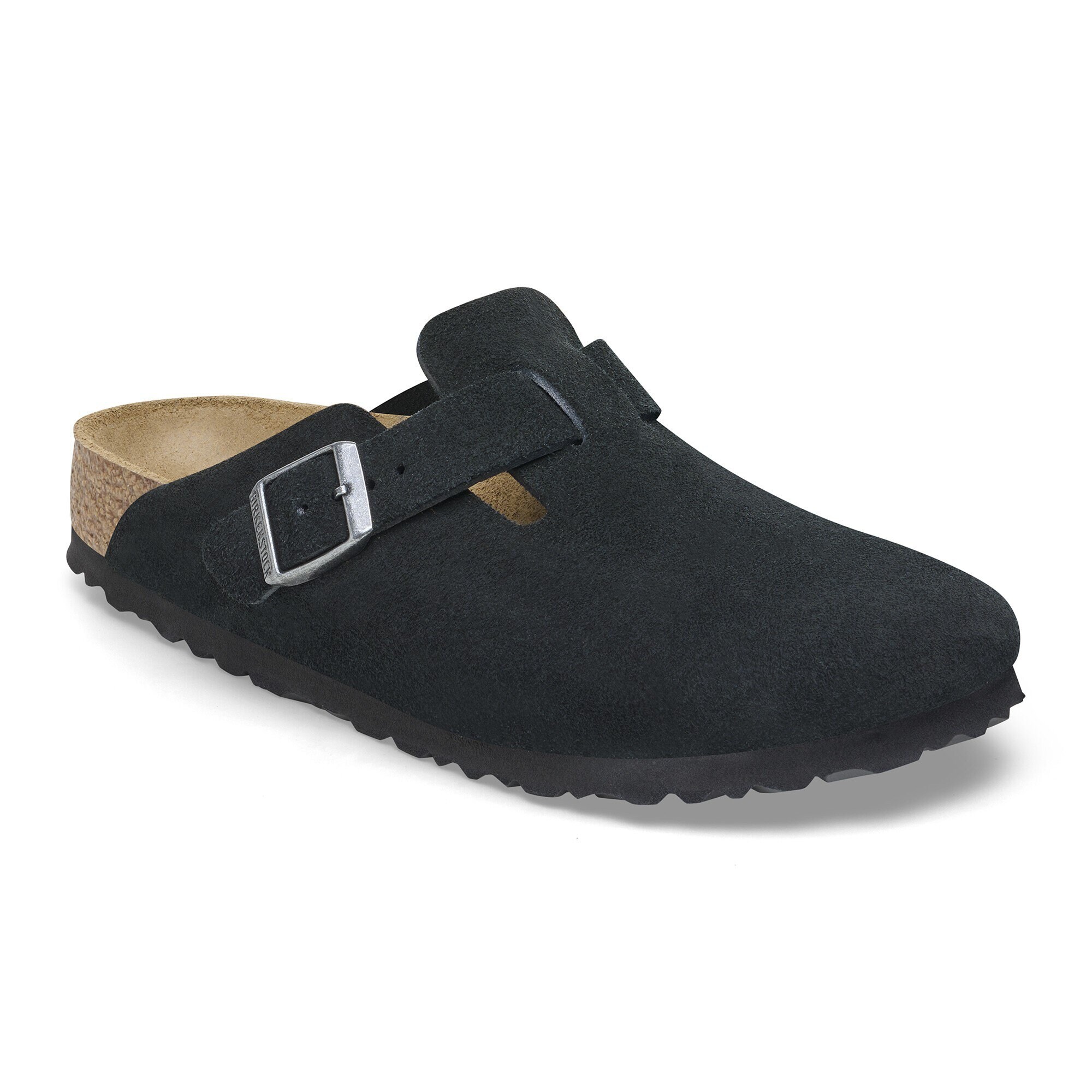 Boston / ボストン スエードレザー ブラック | BIRKENSTOCK