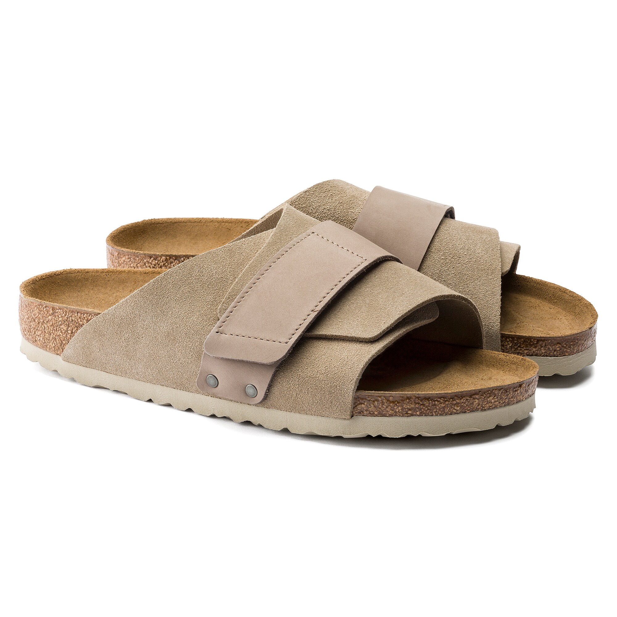 Kyoto / キョウト ヌバック/スエードレザー トープ | BIRKENSTOCK