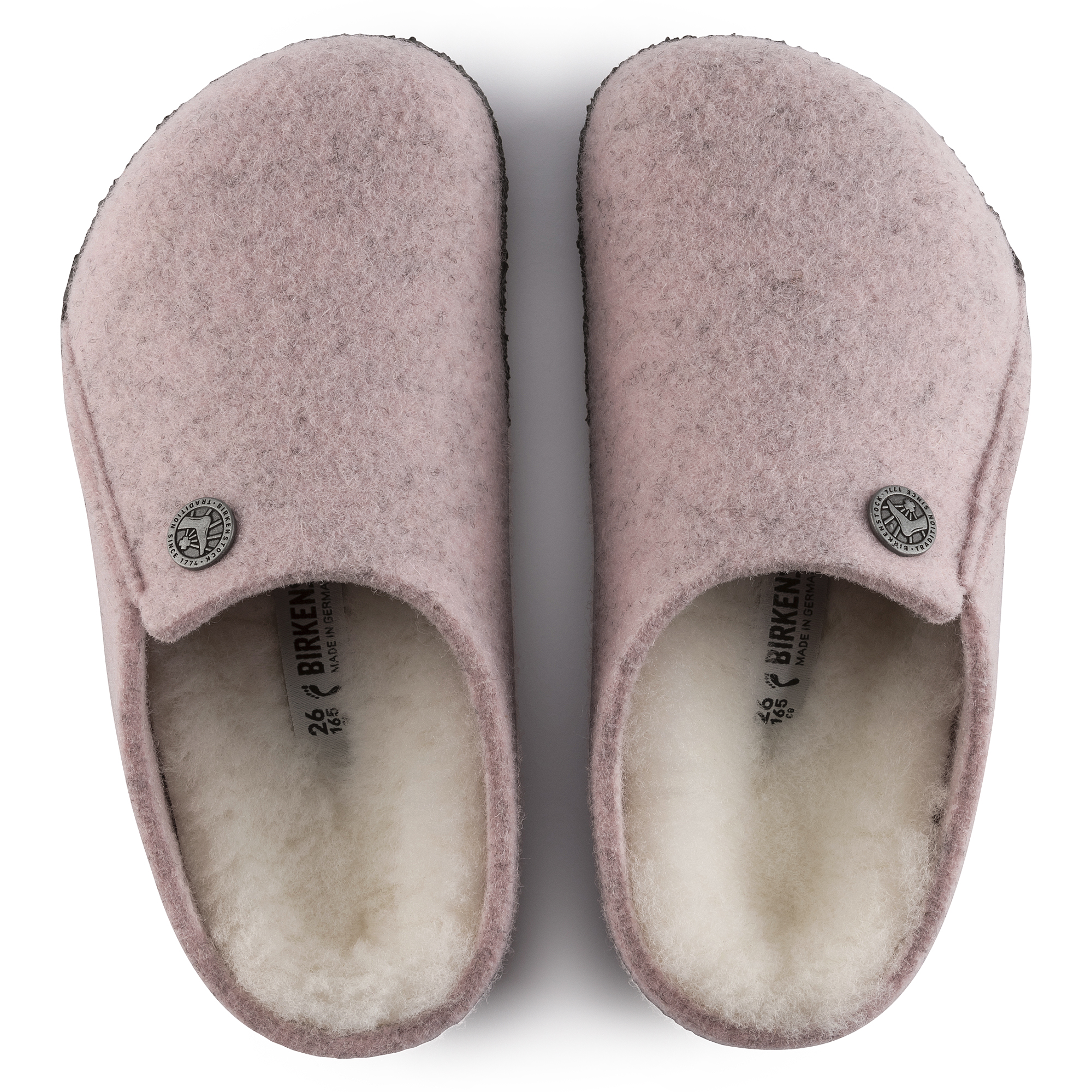 Felt Kids | BIRKENSTOCK Wool Zermatt Pink Shearling Soft