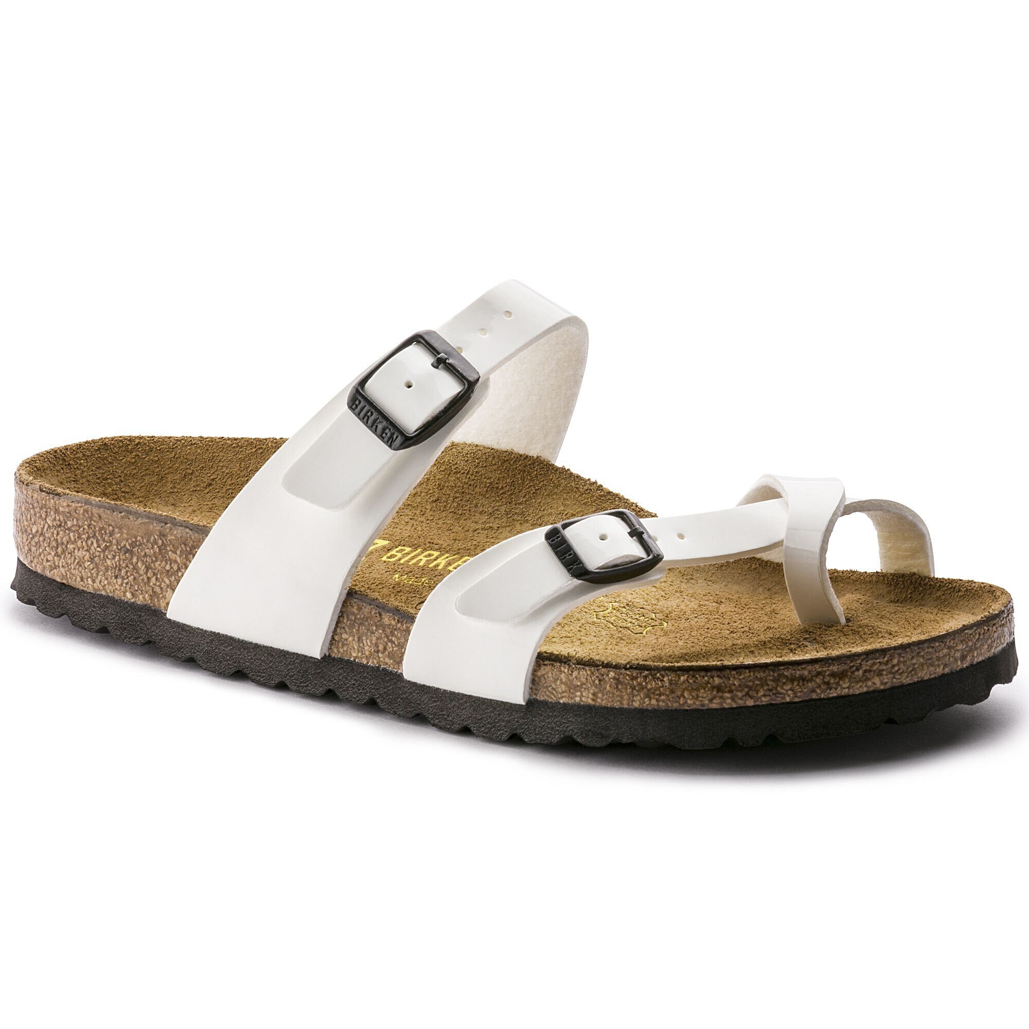 birkenstock mayari patent white