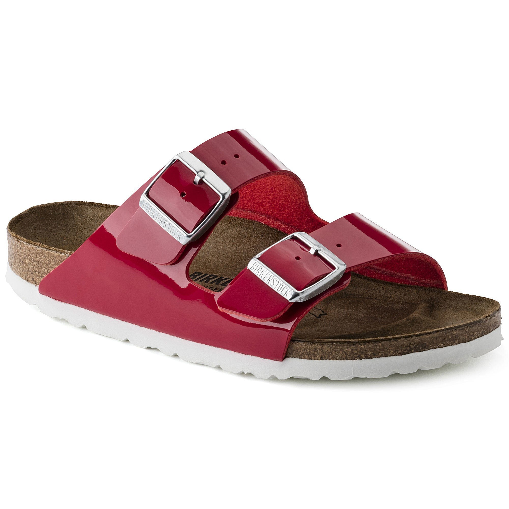 red patent madrid birkenstocks