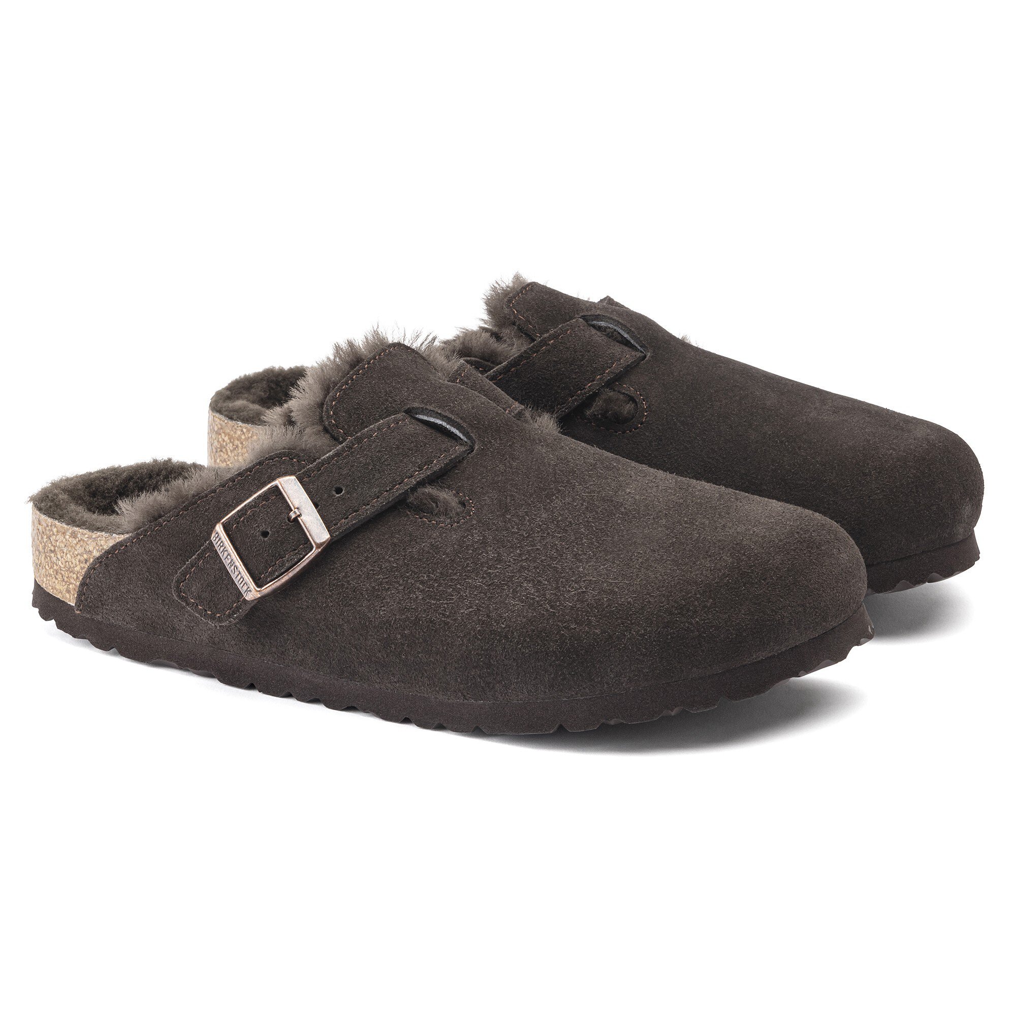 Shop Birkenstock Boston Slip-On Suede Clogs