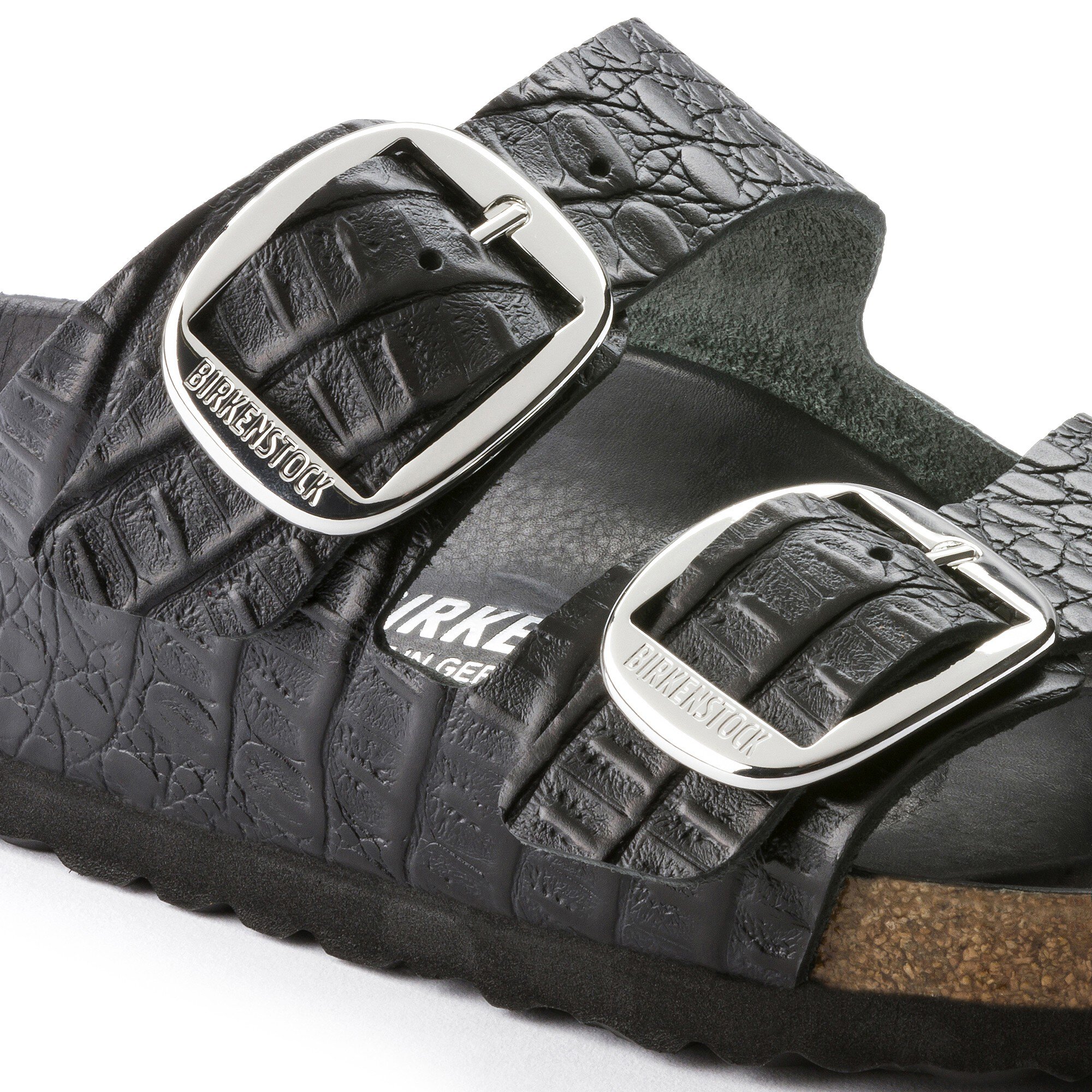 birkenstock arizona big buckle gator anthracite