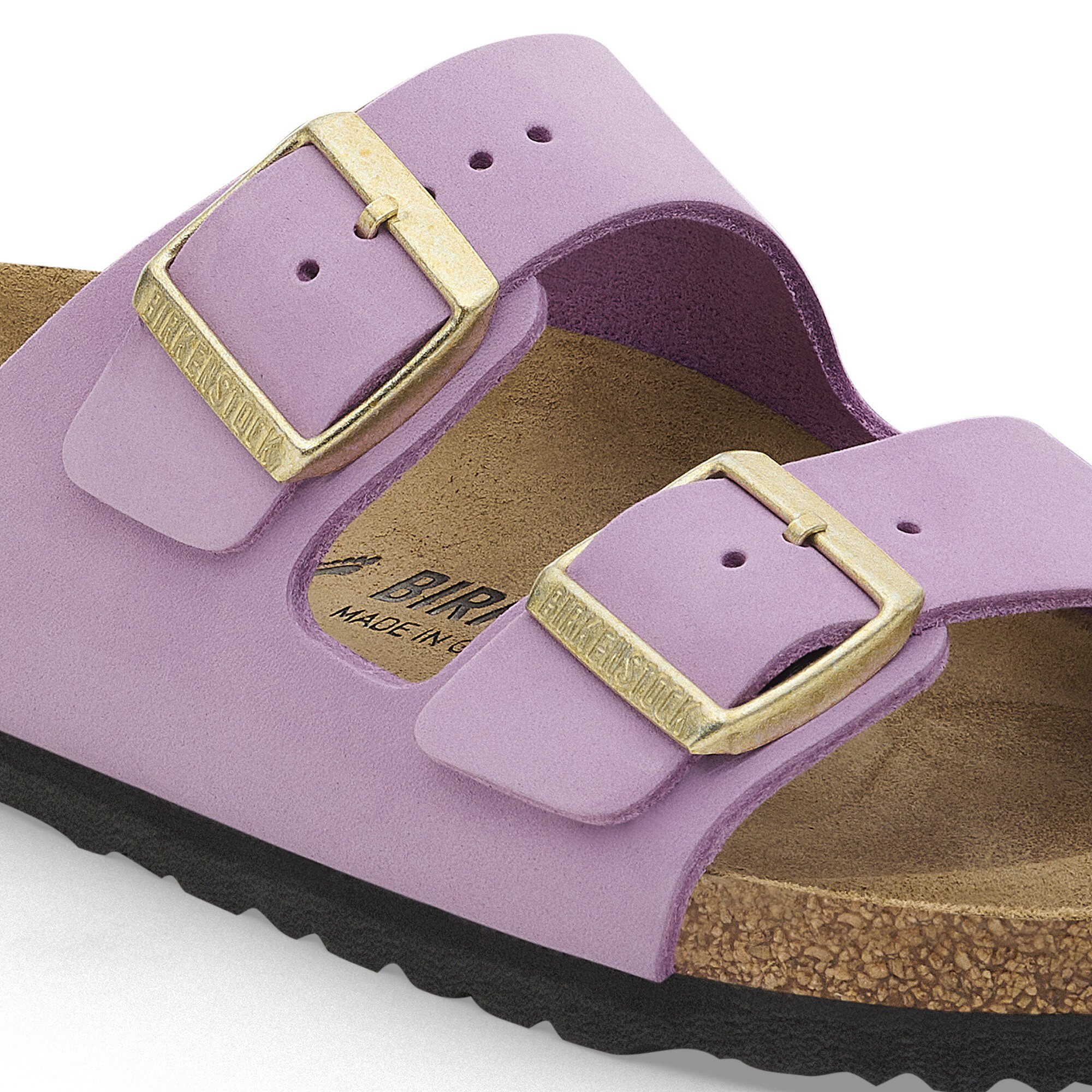 Birkenstock Iona, Black and Nut – Tanda Shoes