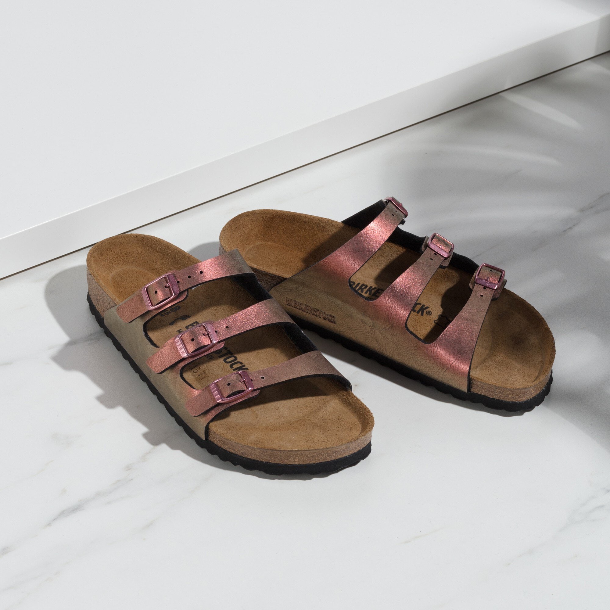 Graceful gem red birkenstock sale