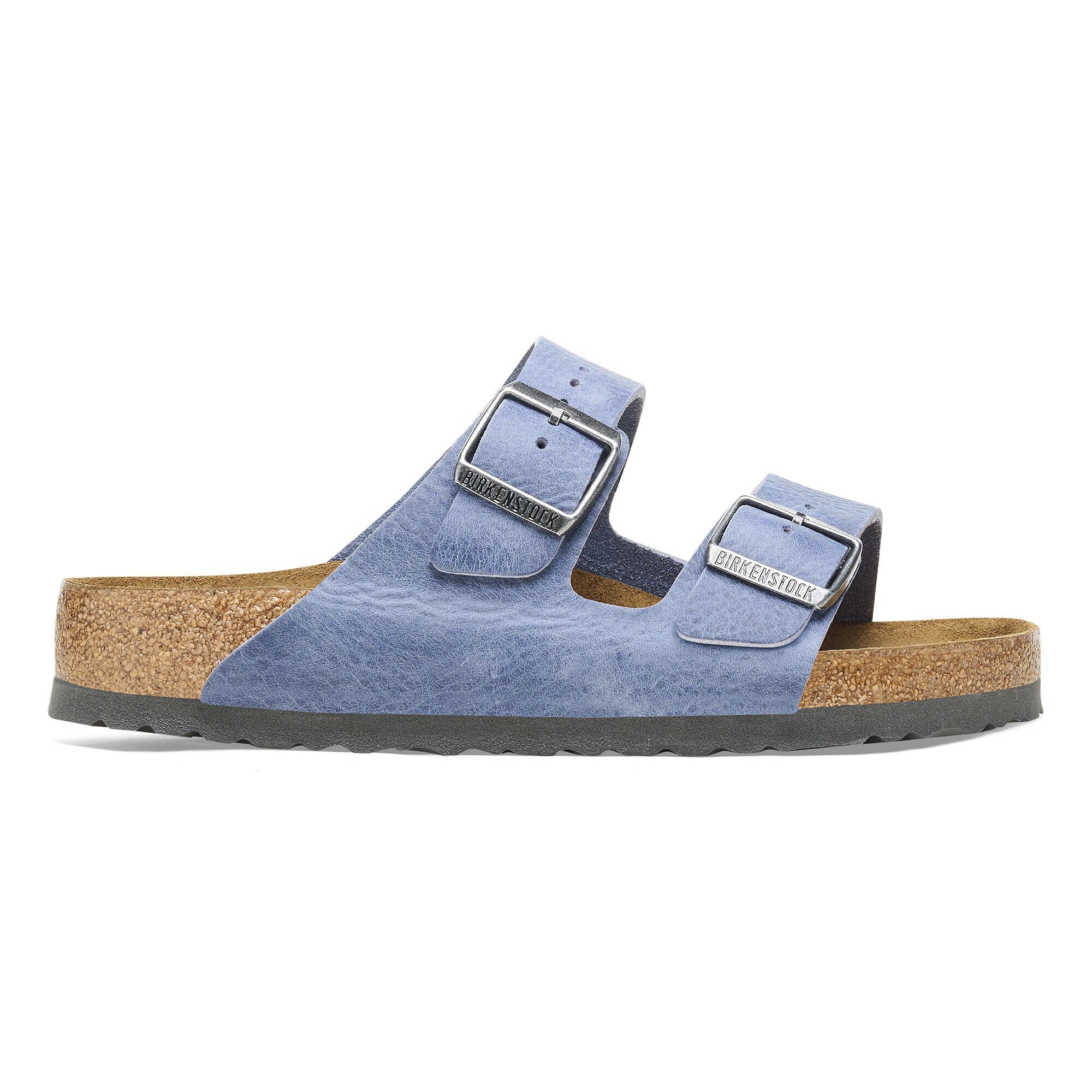Birkenstock arizona deals soft footbed blue