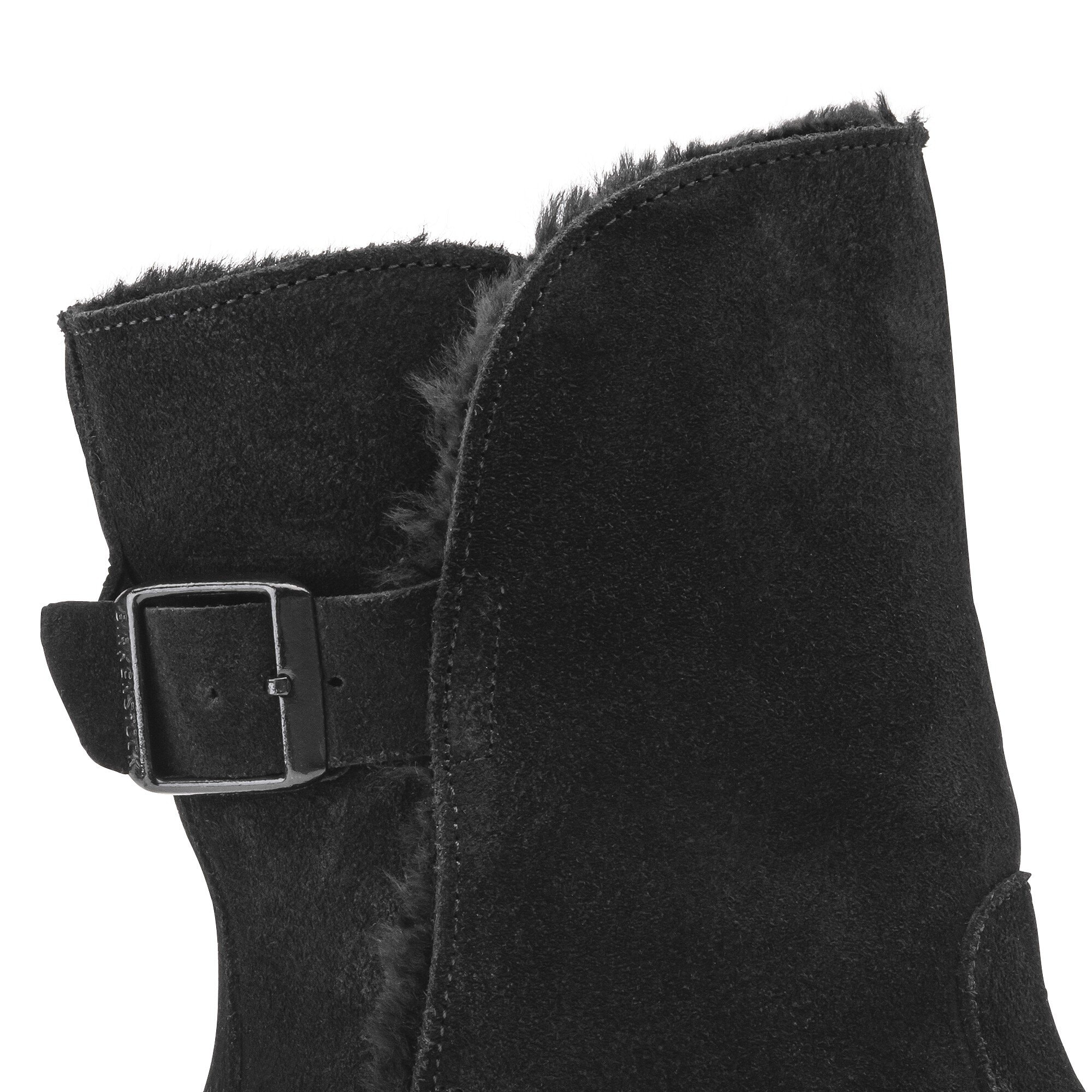 Uppsala Shearling Suede Leather black BIRKENSTOCK