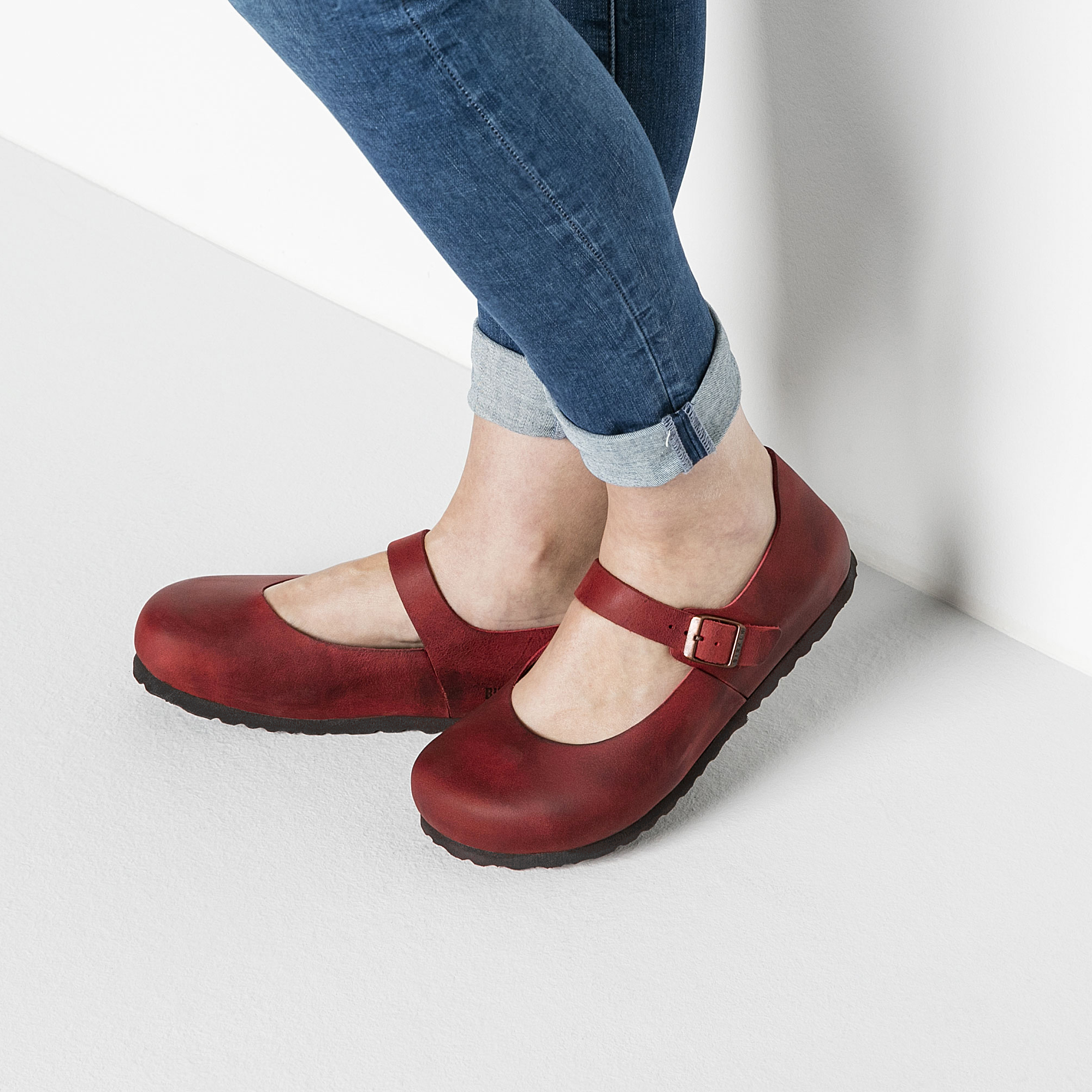 Mantova Natural Leather Fire Red | shop 