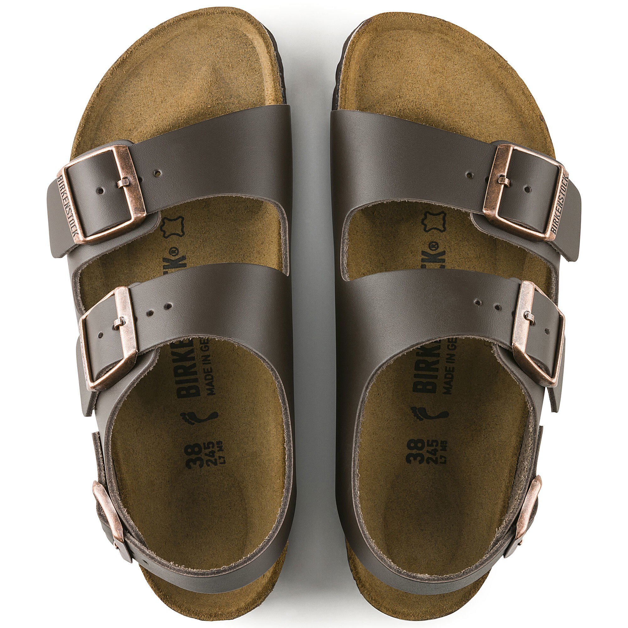 Birkenstock Brown Milano Sandals