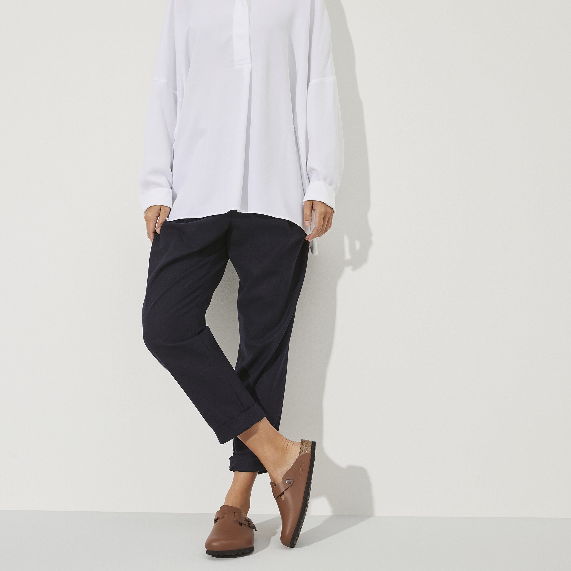 Boston/ボストン ナチュラルレザー ジンジャーブラウン | BIRKENSTOCK