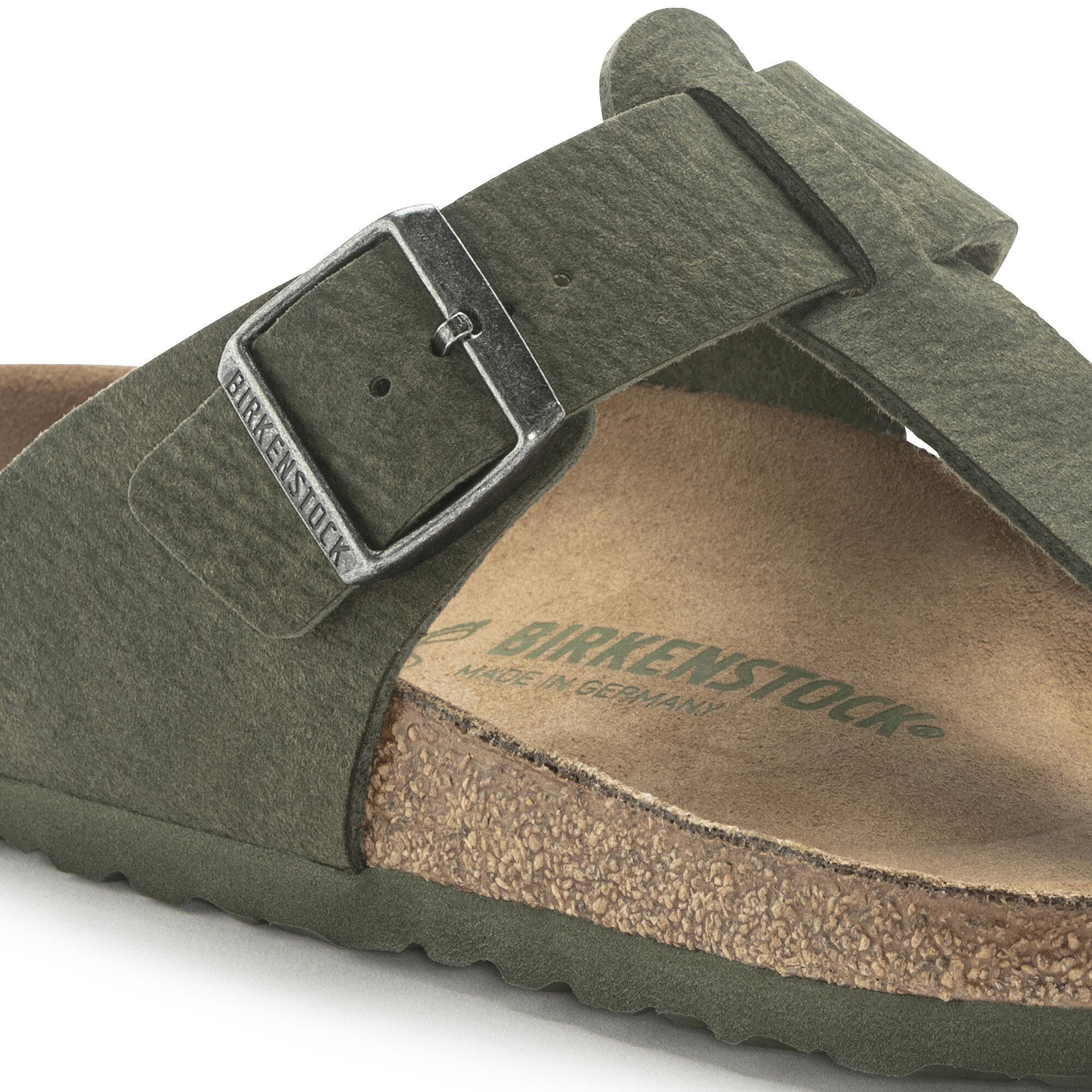 Breddegrad opstrøms Nautisk Medina Vegan Microfiber Desert Dust Thyme | BIRKENSTOCK