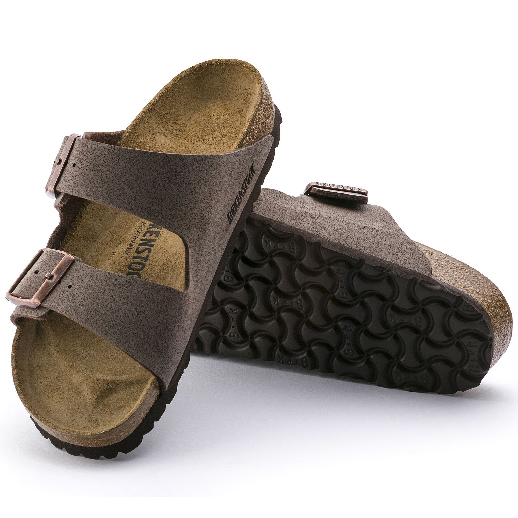 Birko-Flor Nubuck Mocha | BIRKENSTOCK