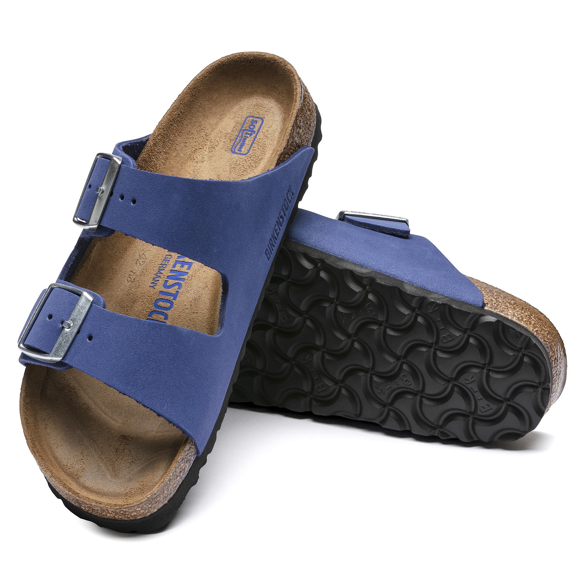 Birkenstock arizona azure blue Clearance