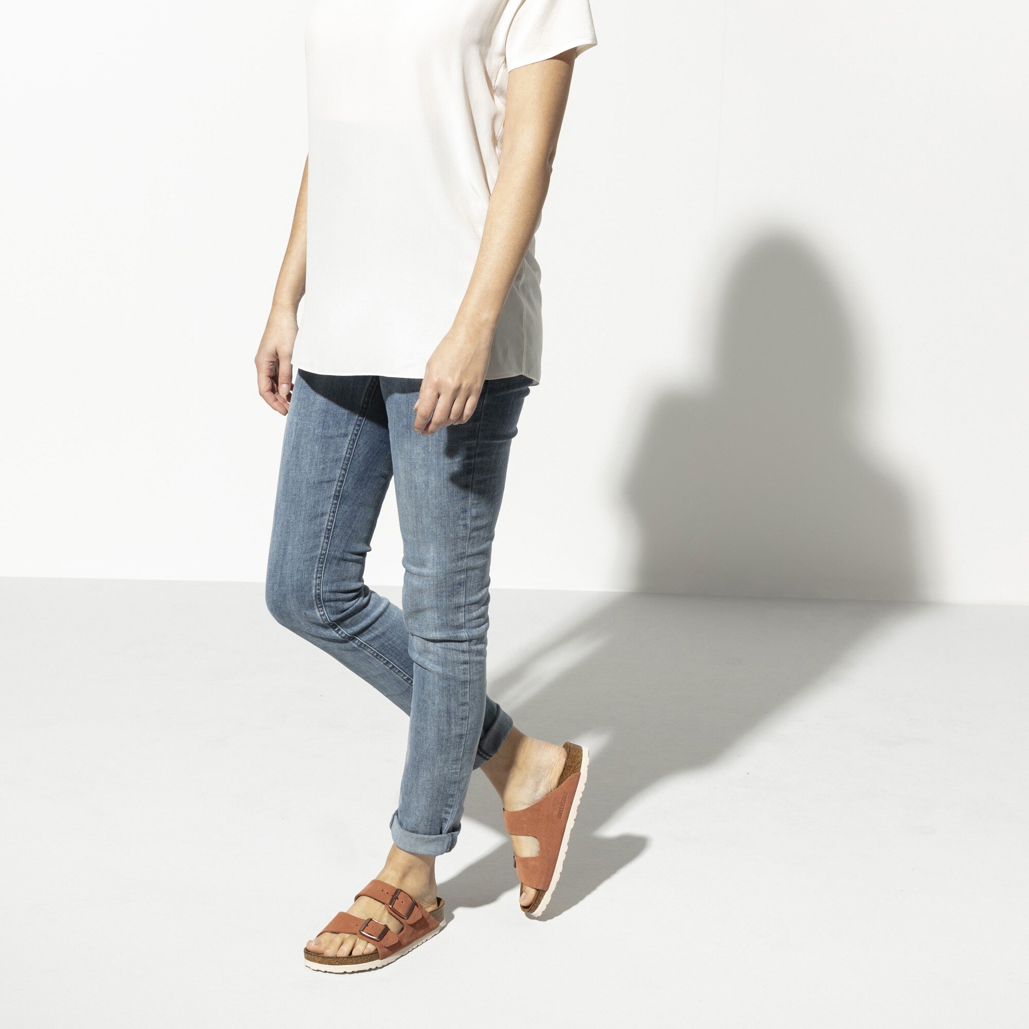 Birkenstock arizona red suede Clearance