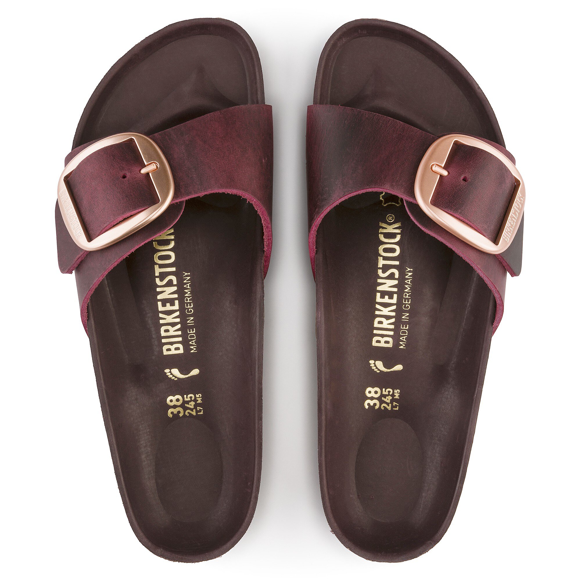 birkenstock madrid big buckle zinfandel