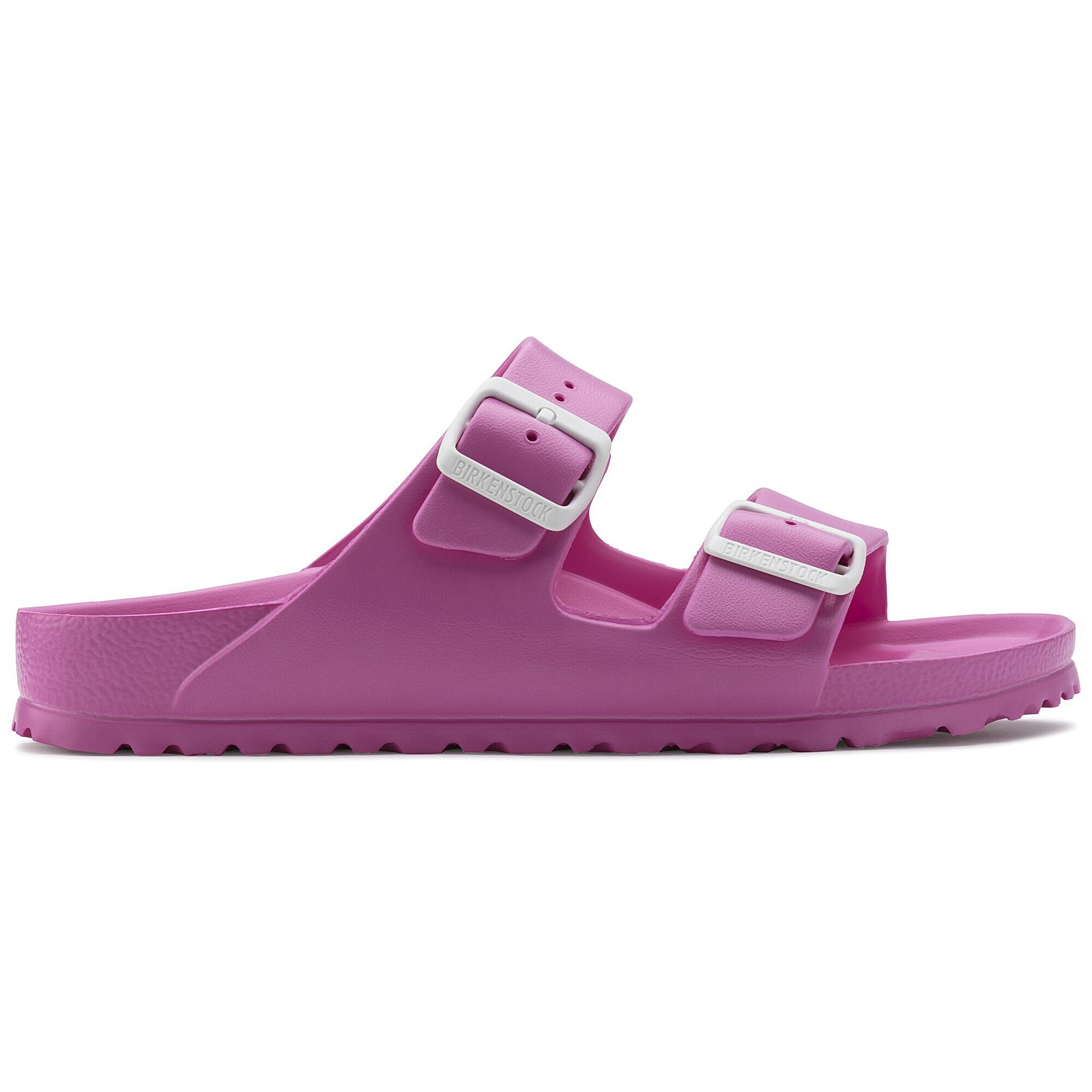 birkenstock arizona neon pink