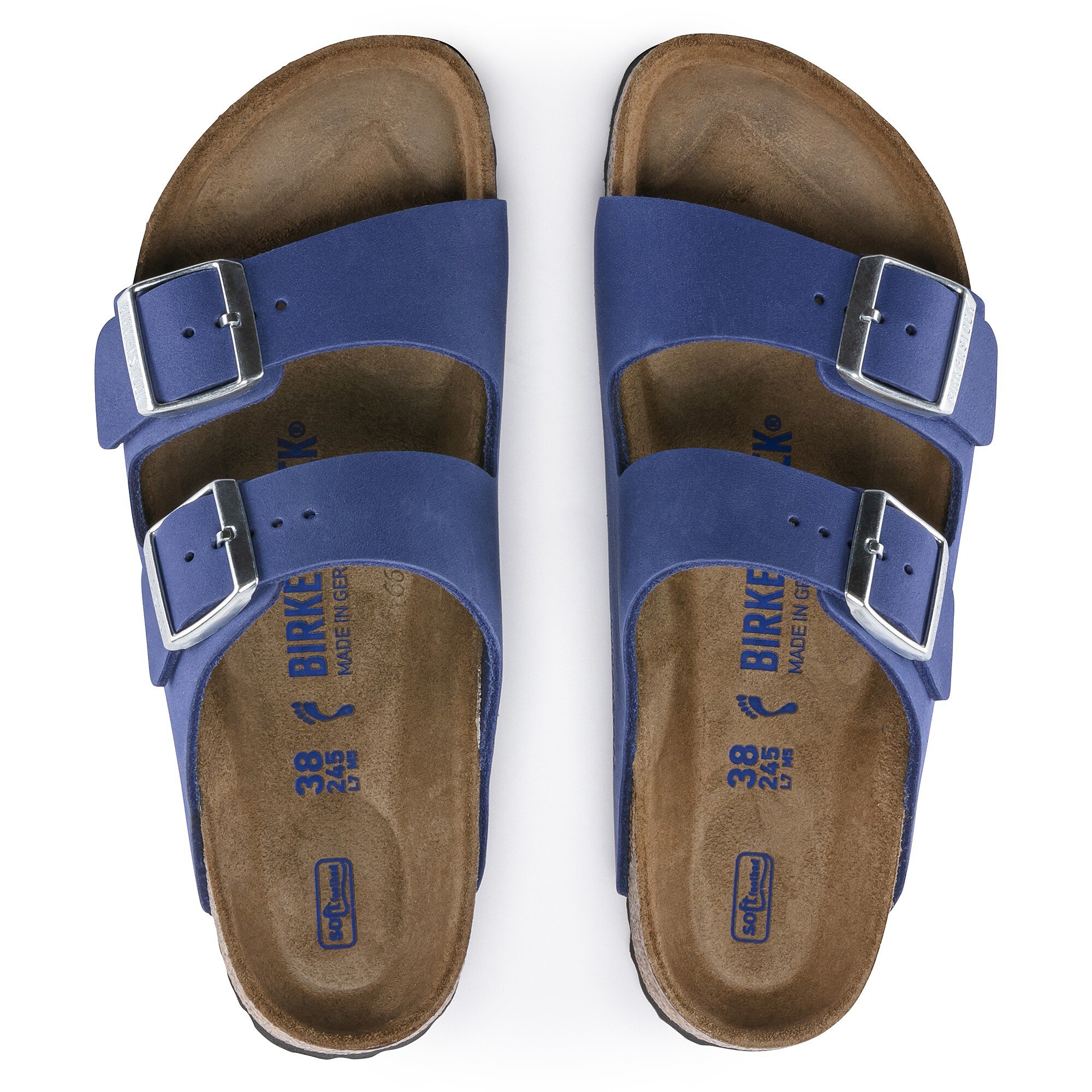 Birkenstock arizona azure blue Clearance