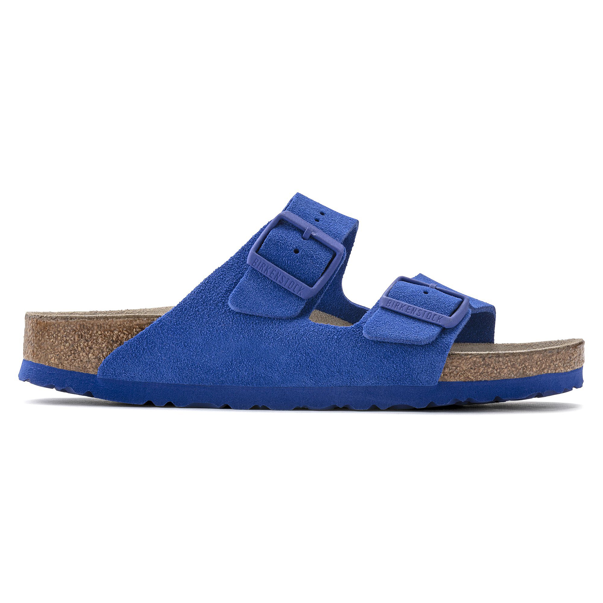 Blue hotsell suede birkenstocks