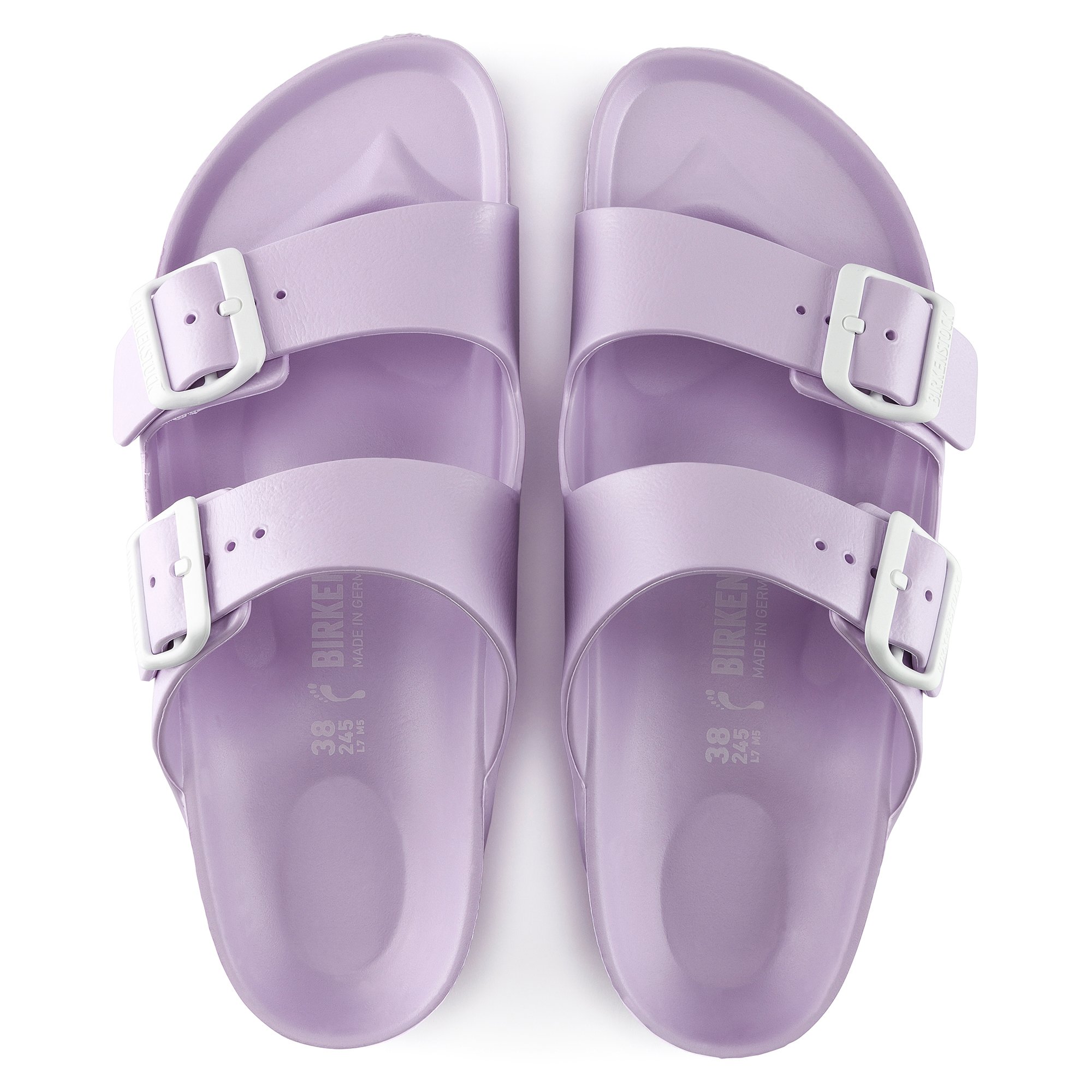 purple waterproof birkenstocks