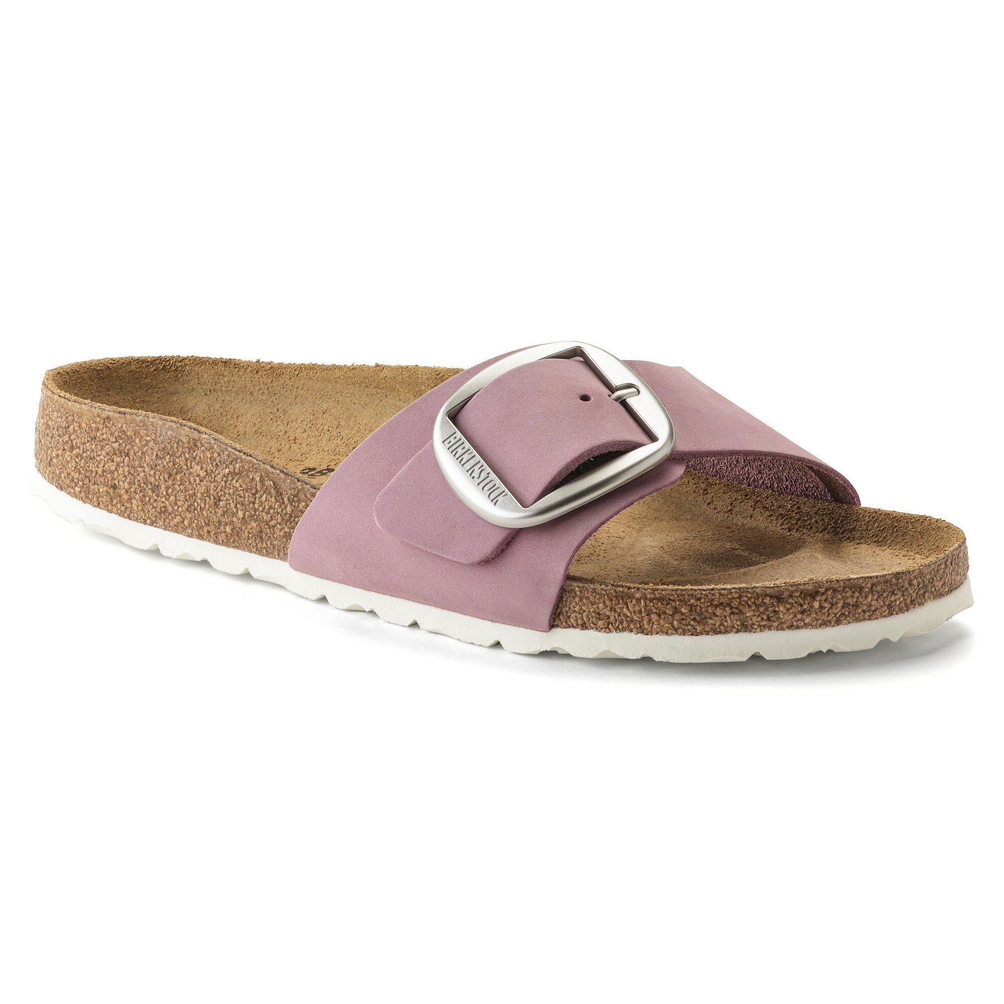 Goed risico Lokken Madrid Big Buckle Nubuck Orchid | BIRKENSTOCK