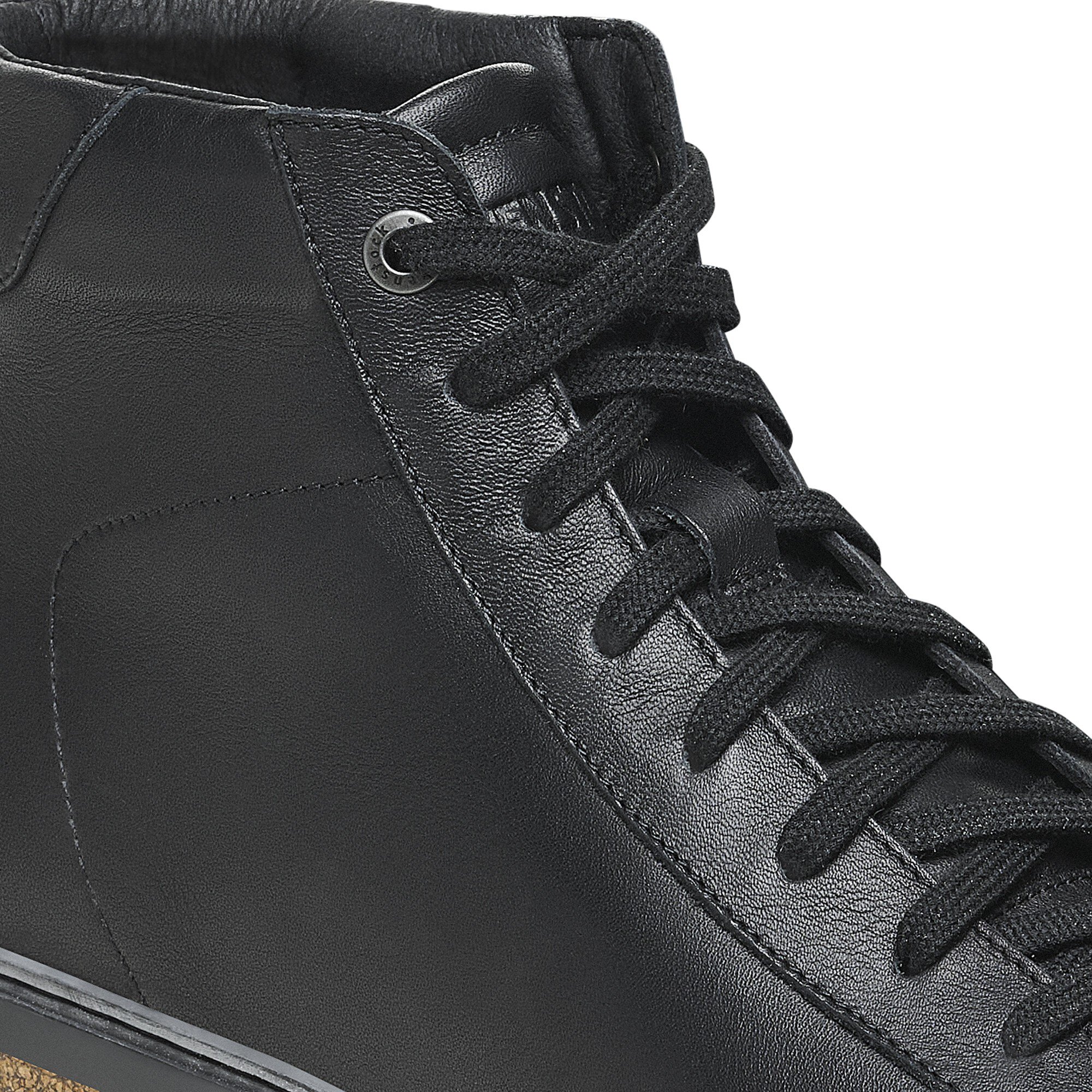 【極美品】BIRKENSTOCK BEND MID レザースニーカー　24 黒 Bend Mid Natural Leather Black | BIRKENSTOCK