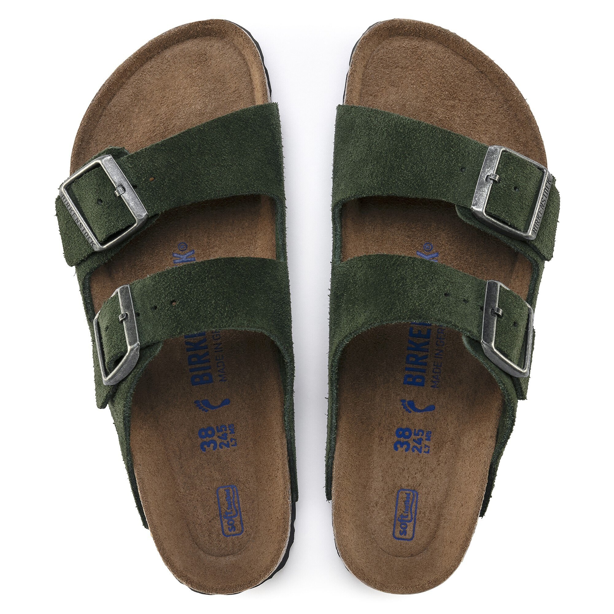 birkenstock mountain view green
