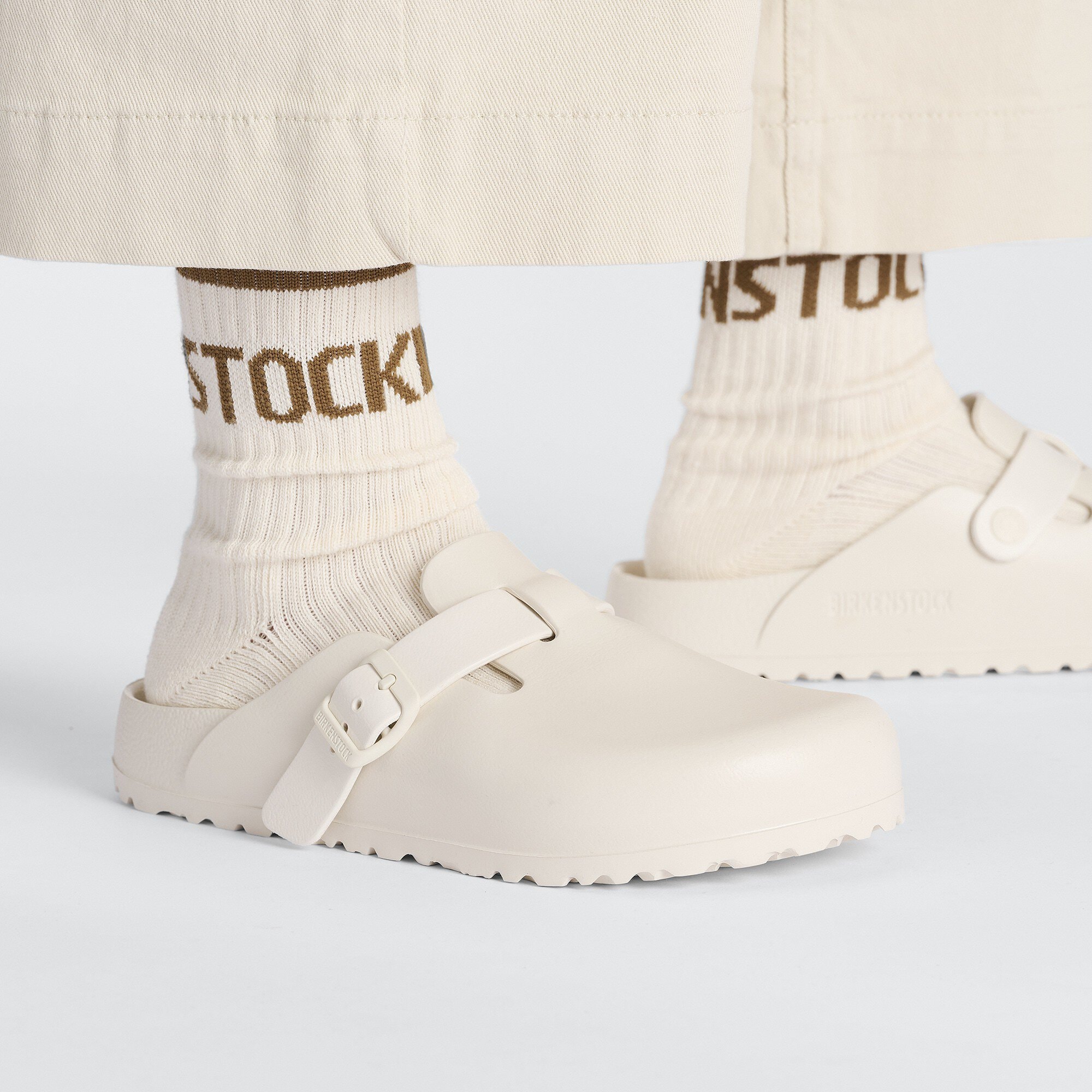 【在庫一掃】 ボストン / Boston EVA BIRKENSTOCK | エッグシェル 靴