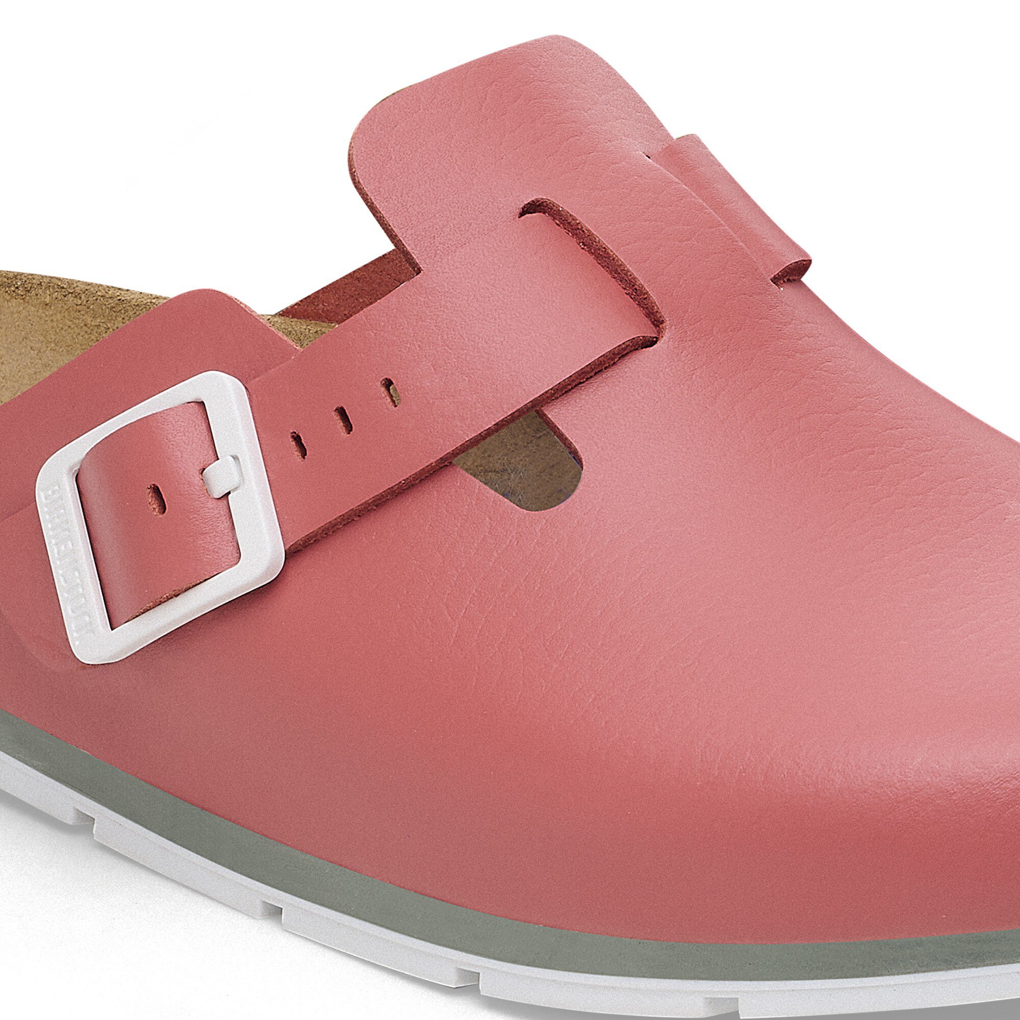 Boston Pro Natural Leather Mars Red | BIRKENSTOCK