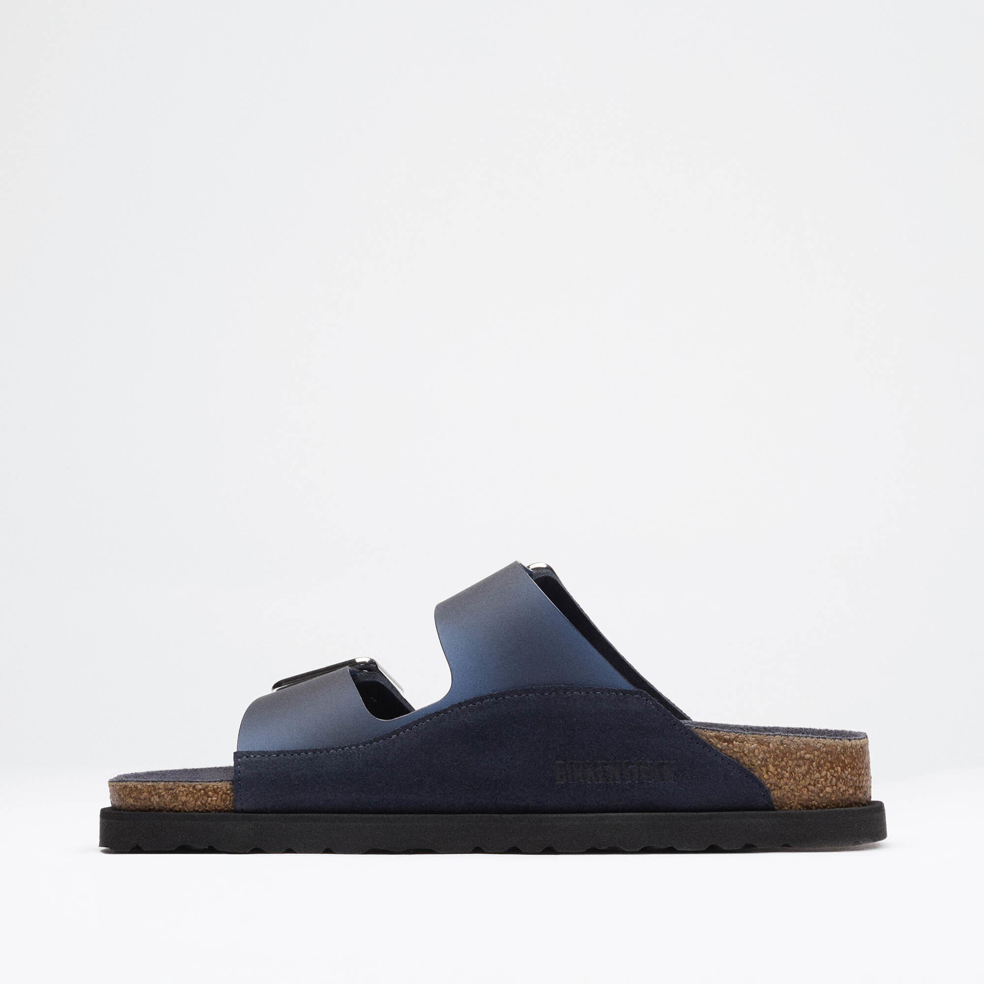 【関税&送料込】Birkenstock 1774 Navy Blue Suede And Pvc Ari 1774 Arizona PVC Synthetics Dark Navy | BIRKENSTOCK