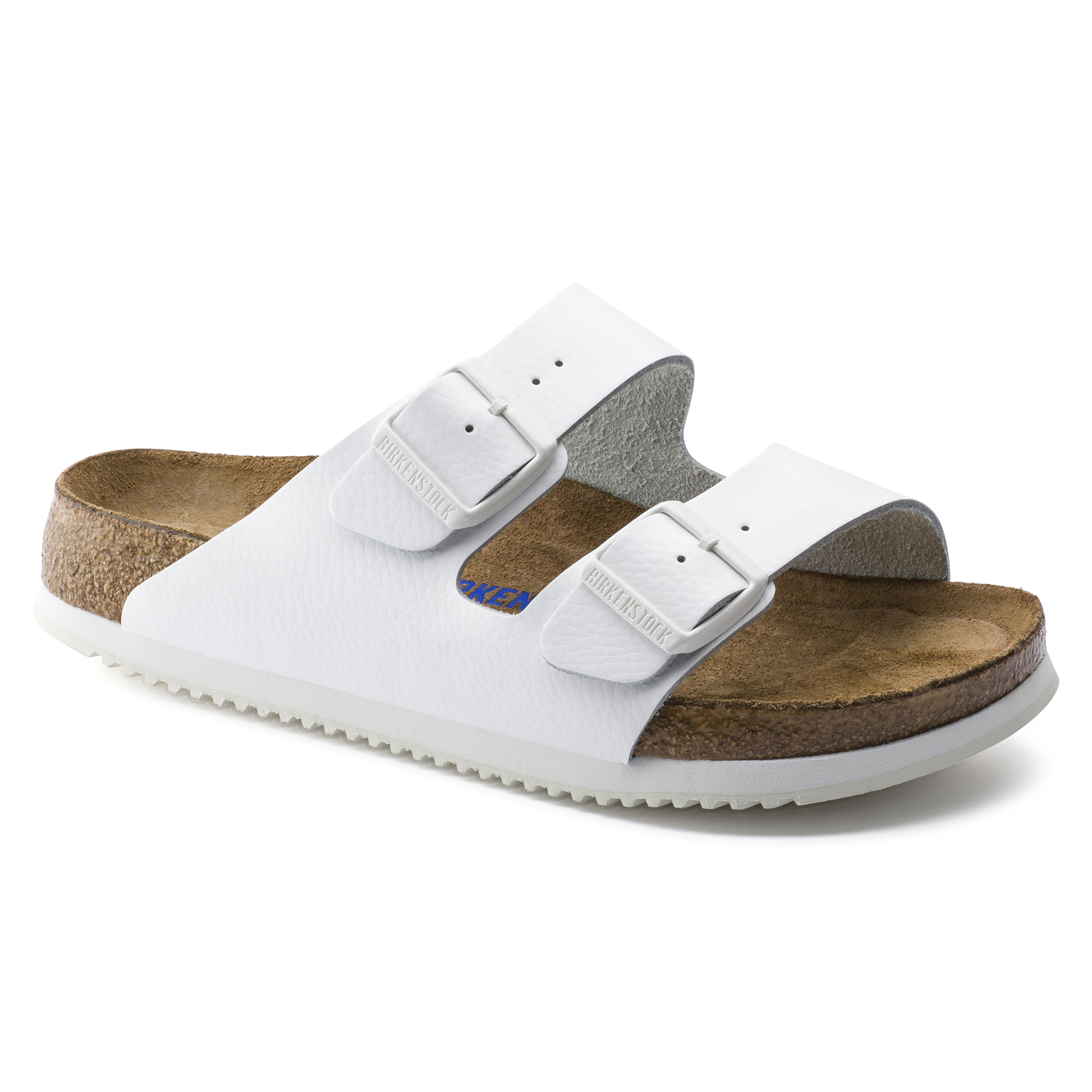 white birkenstock sandals