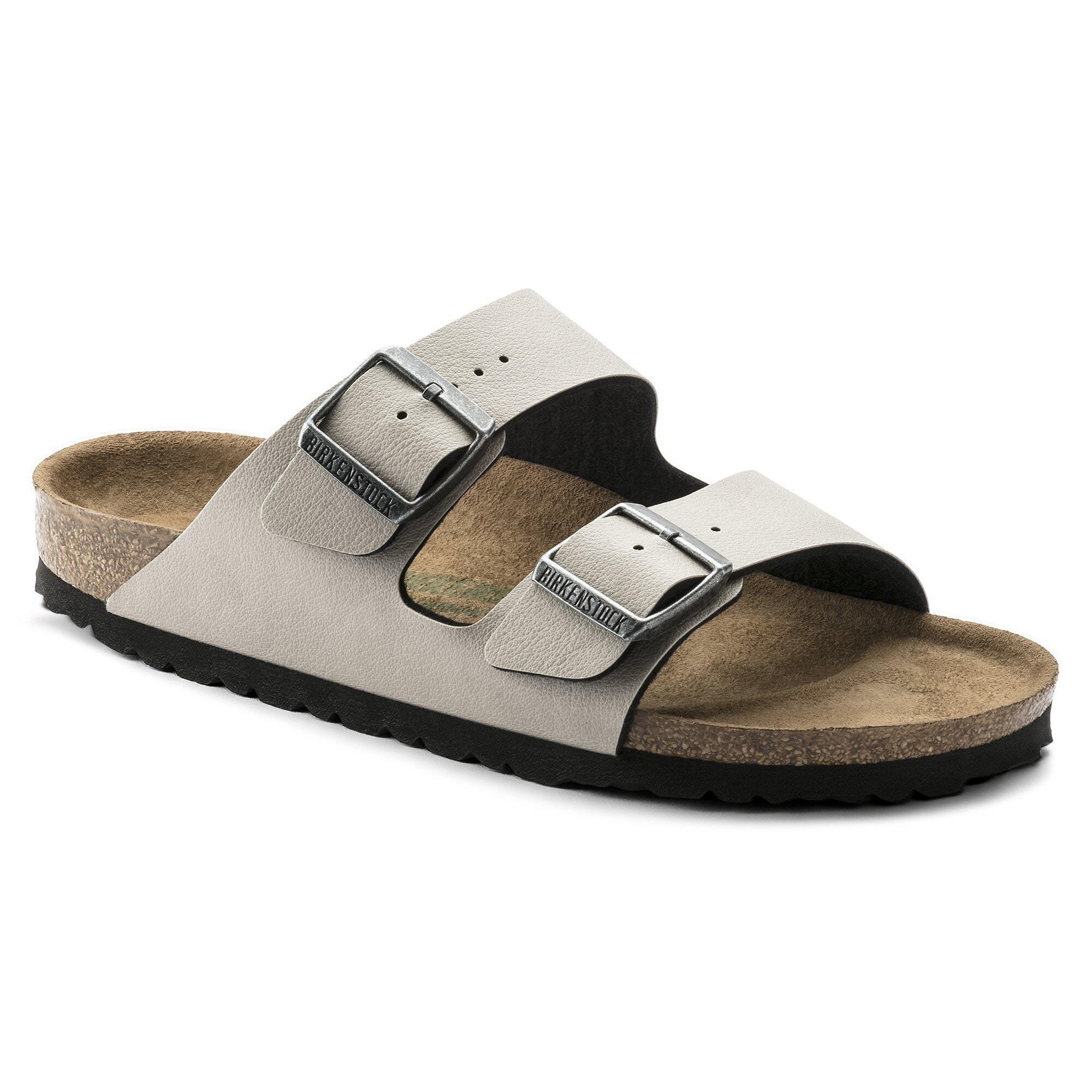birkenstock vegan arizona in stone
