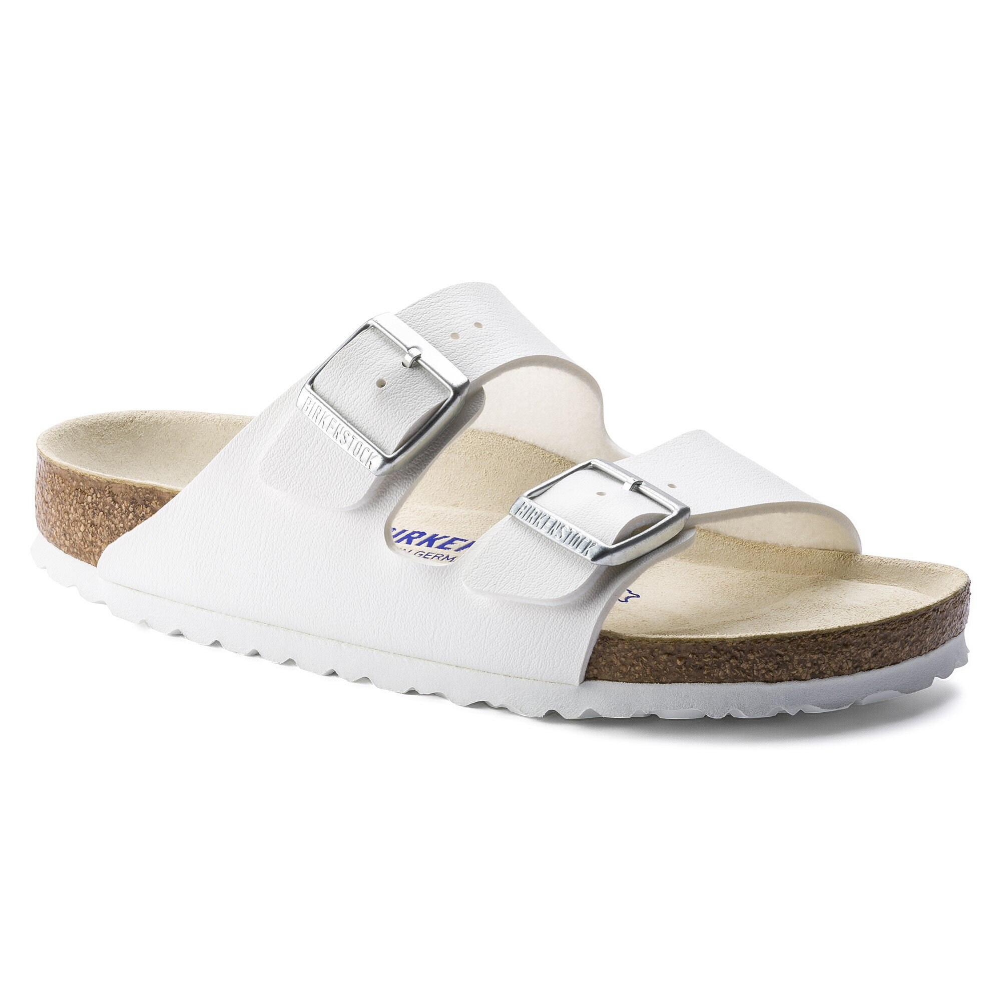 white birkenstocks soft footbed