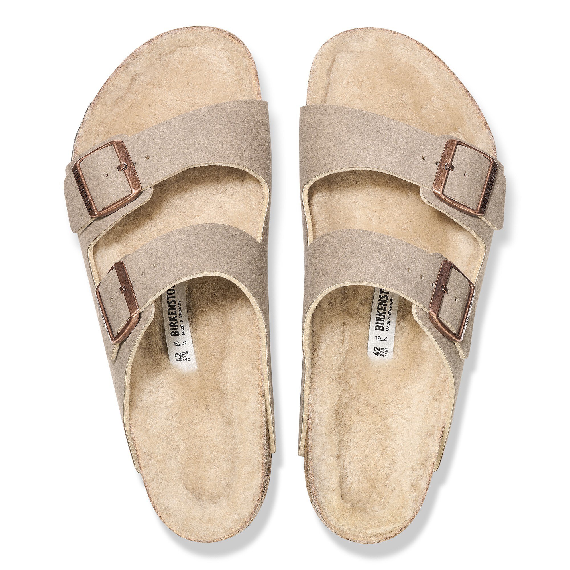 | Shearling Synthetics Taupe Desert Arizona Gray Dust BIRKENSTOCK