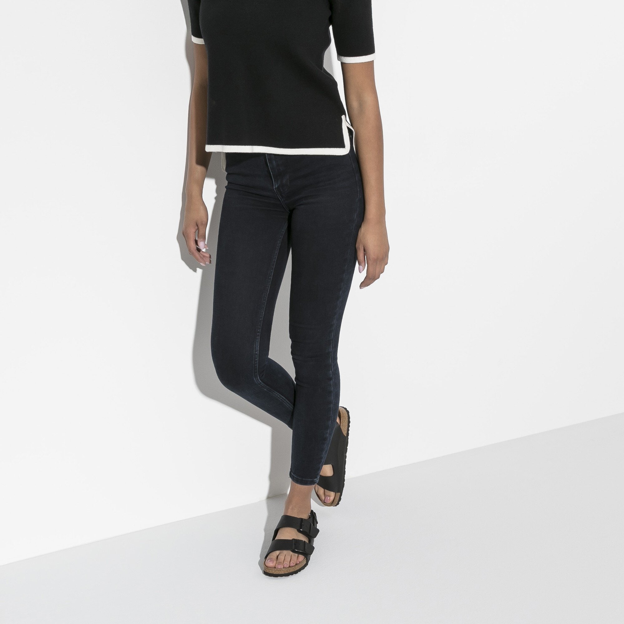 Birkenstock milano in black cheap