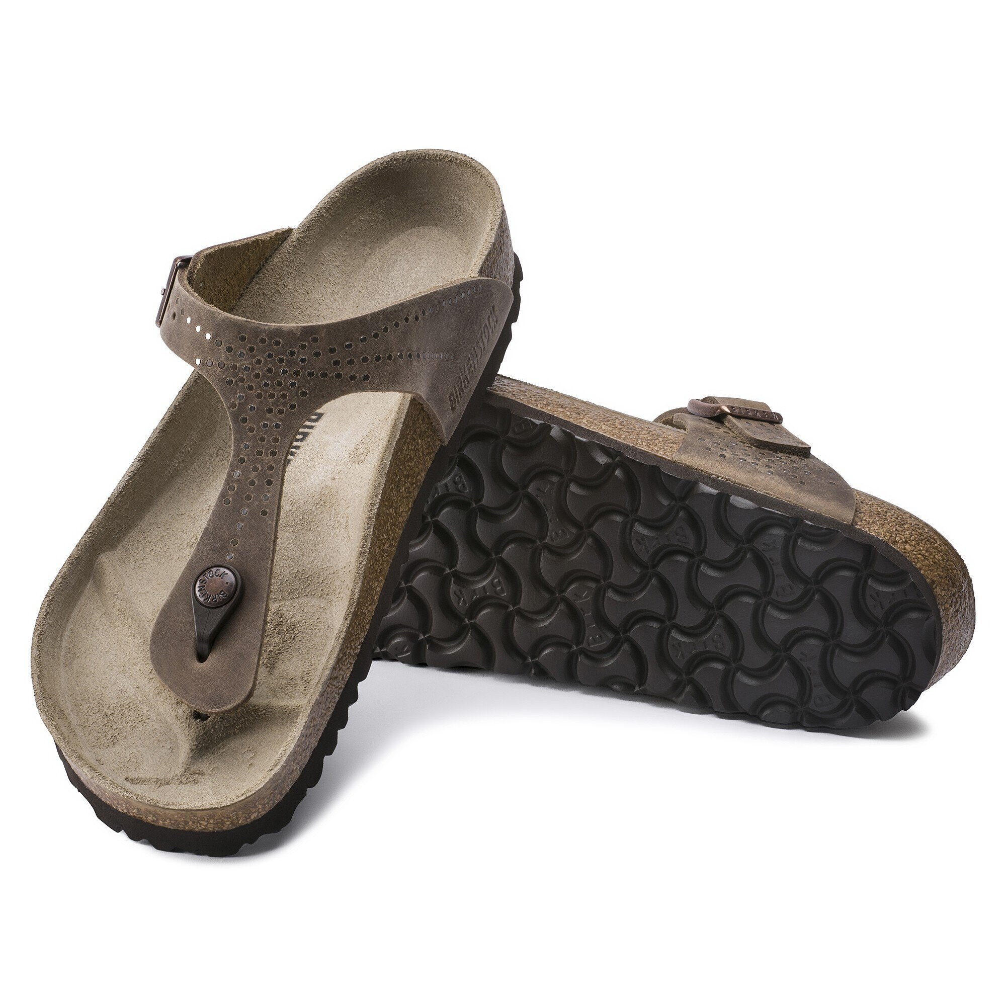 birkenstock gizeh marron