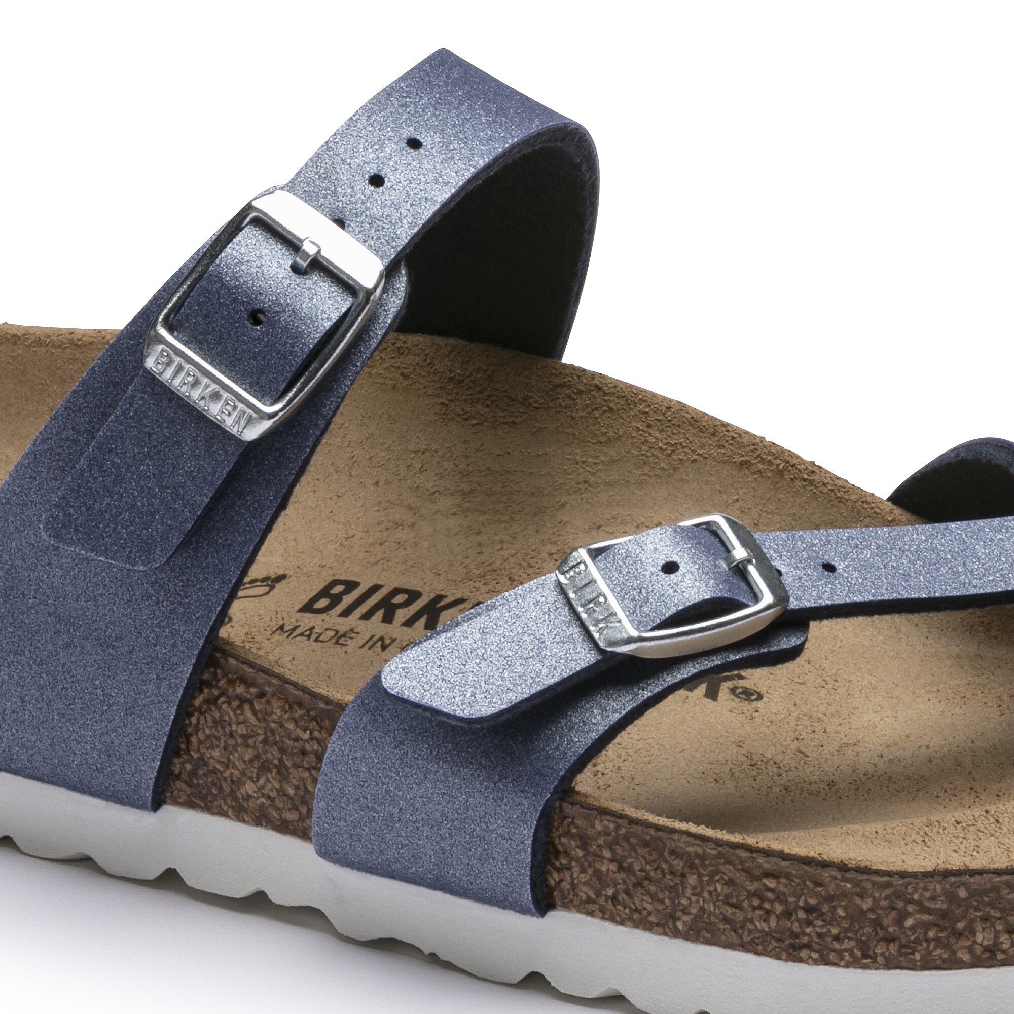 Blue birkenstock mayari hot sale