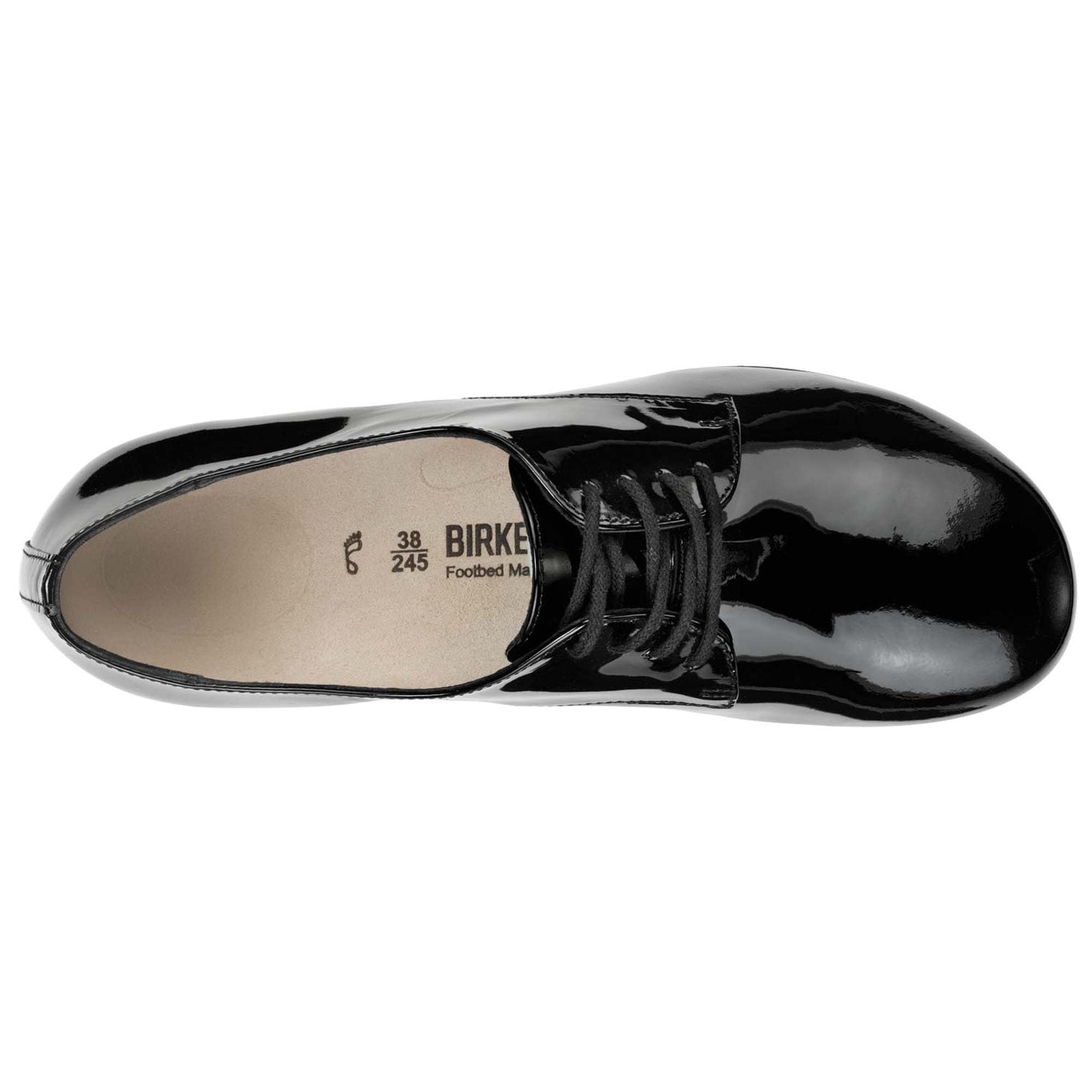 Saunders Embossed Leather Patent Black Patent
