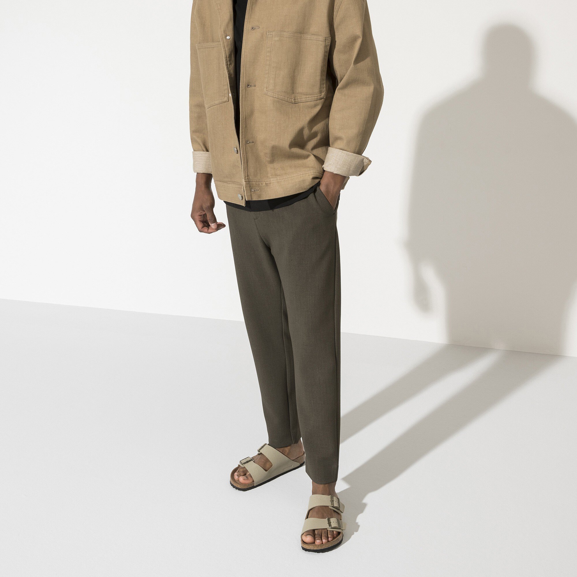 arizona faded khaki birkenstock