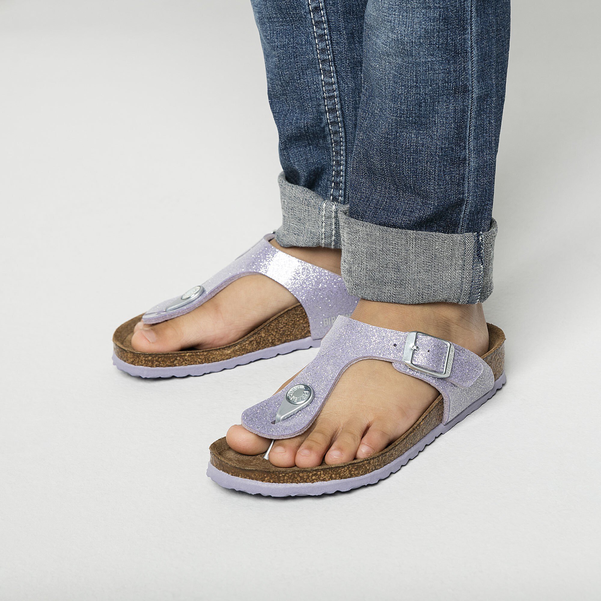 birkenstock gizeh lavender