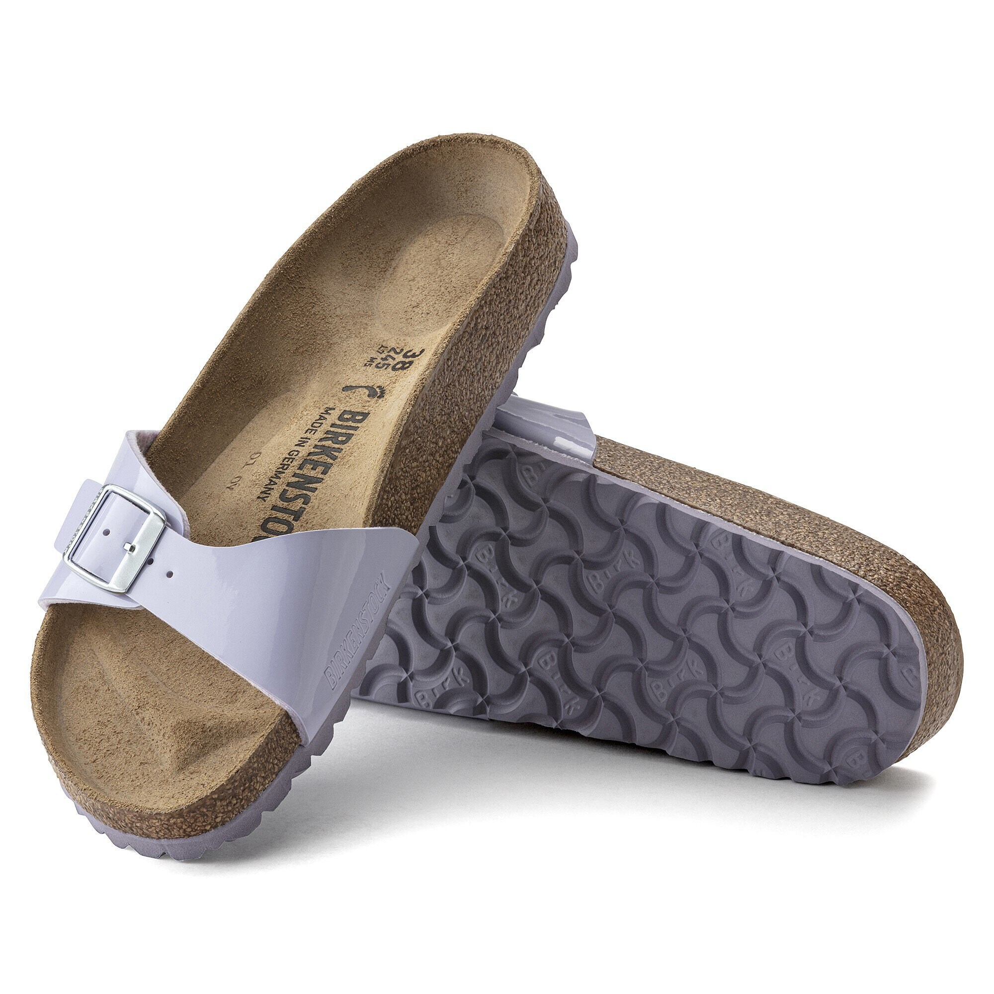 welvaart piano Voortdurende Madrid Birko-Flor Patent Purple Fog | BIRKENSTOCK