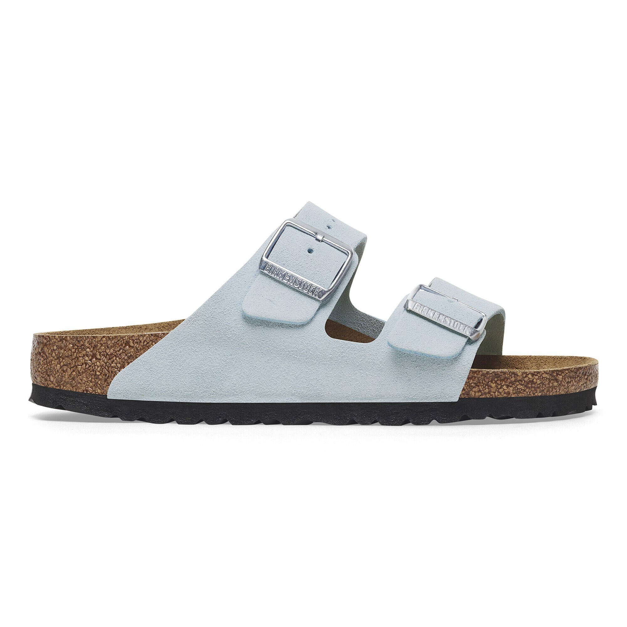 Arizona Suede Leather Baby Blue | BIRKENSTOCK