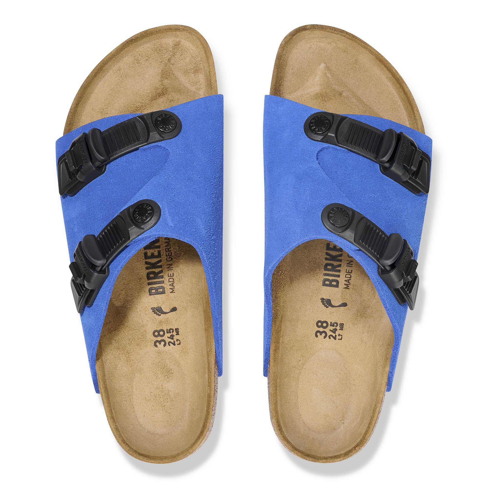Zürich Tech Suede Leather Ultra Blue | BIRKENSTOCK