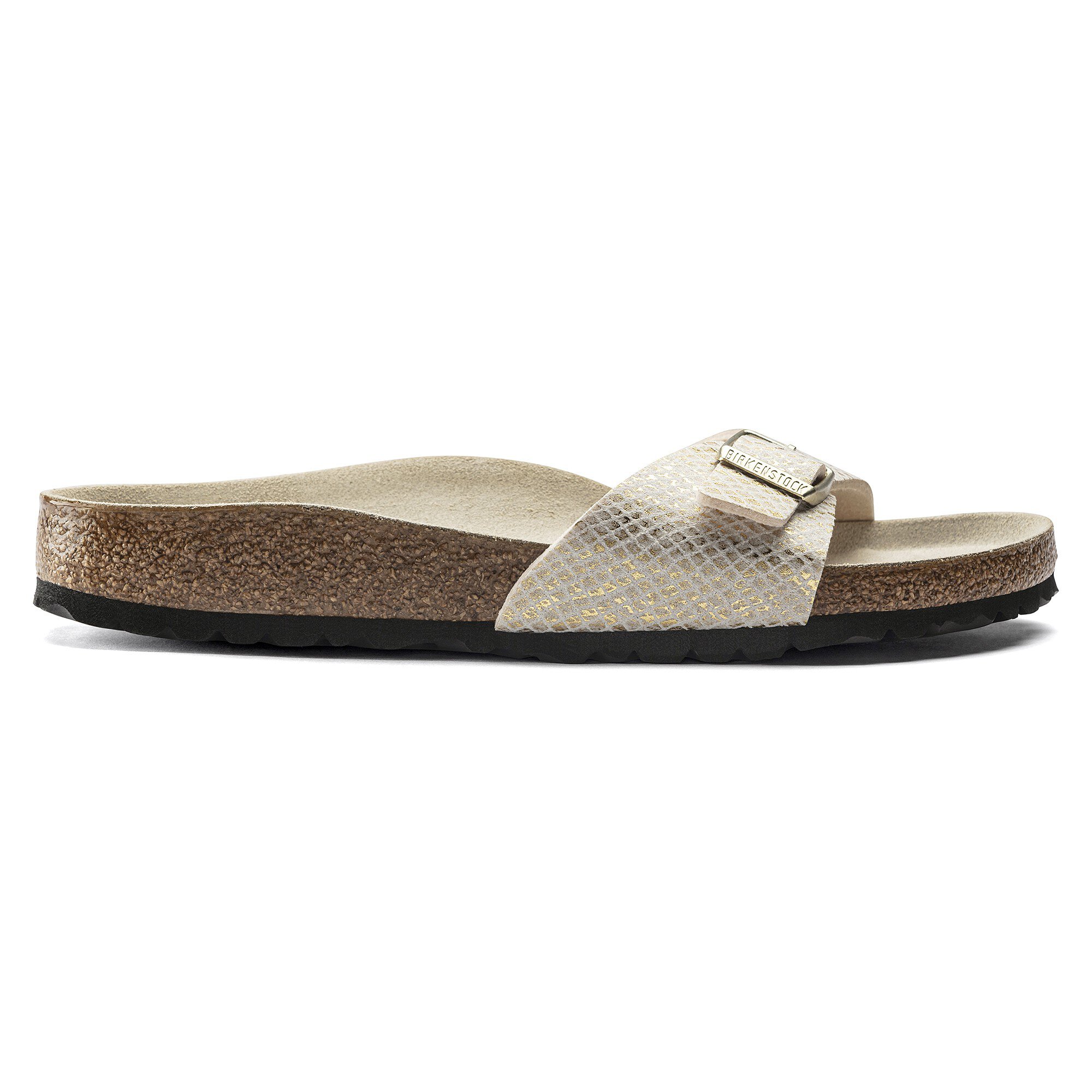 birkenstock madrid shiny python black