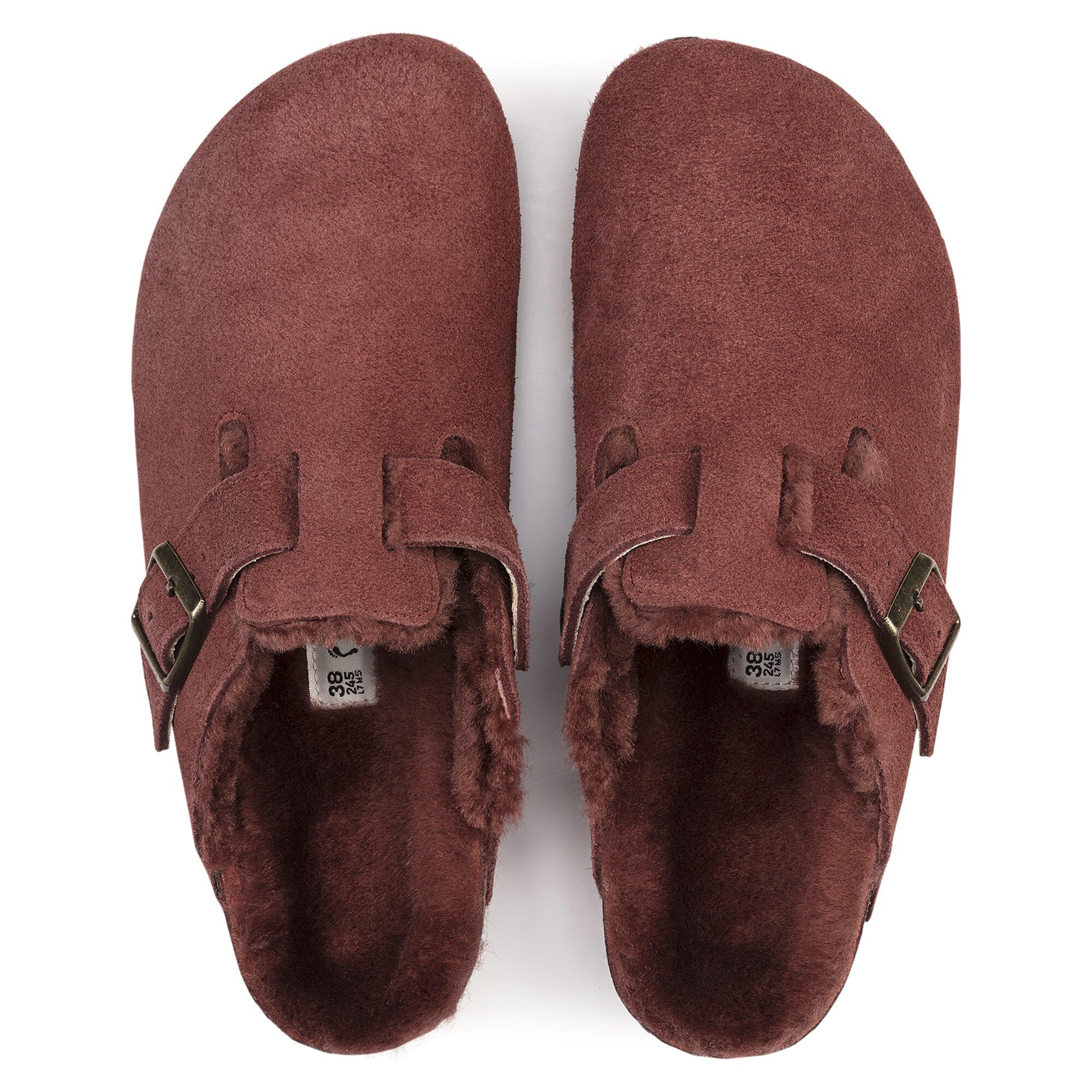 birkenstock boston port suede