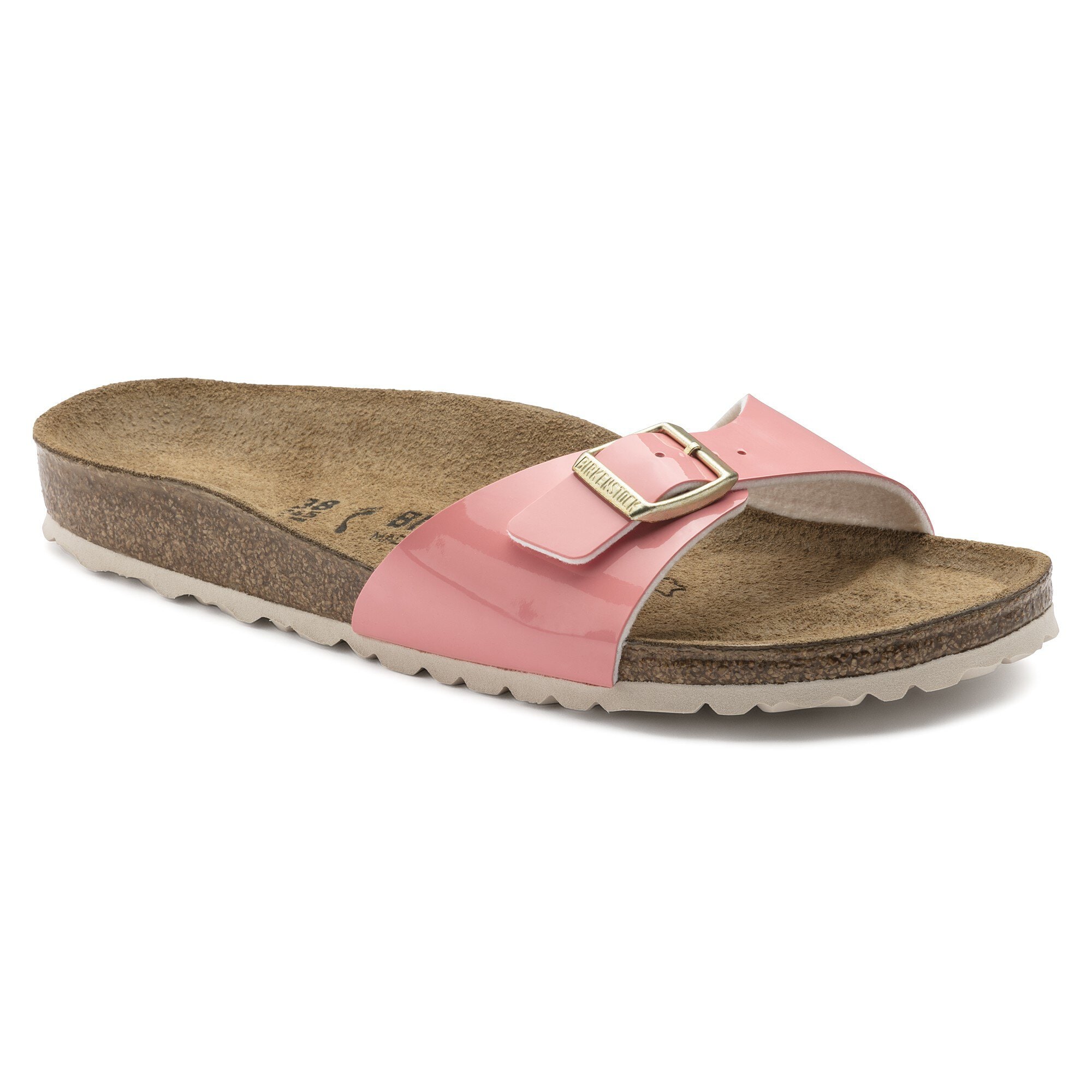 coral birkenstocks