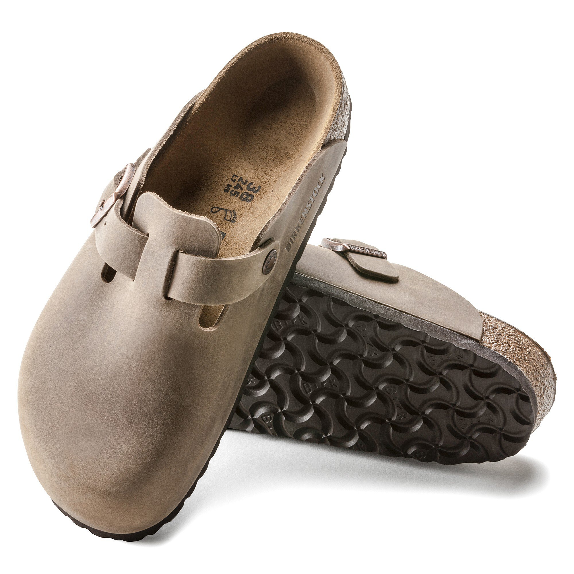 Birkenstock Boston Oiled Leather Tobacco / 36