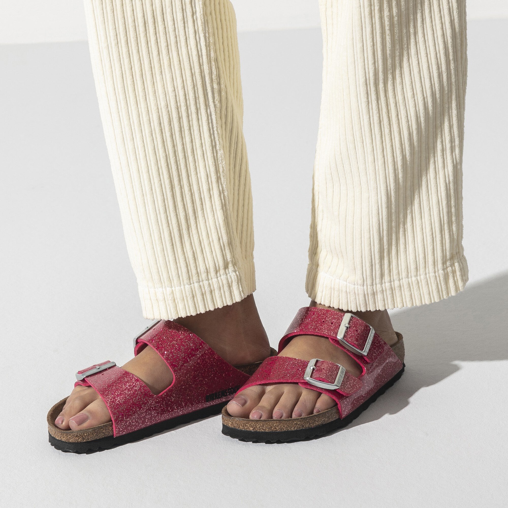 birkenstock arizona cosmic sparkle sandal