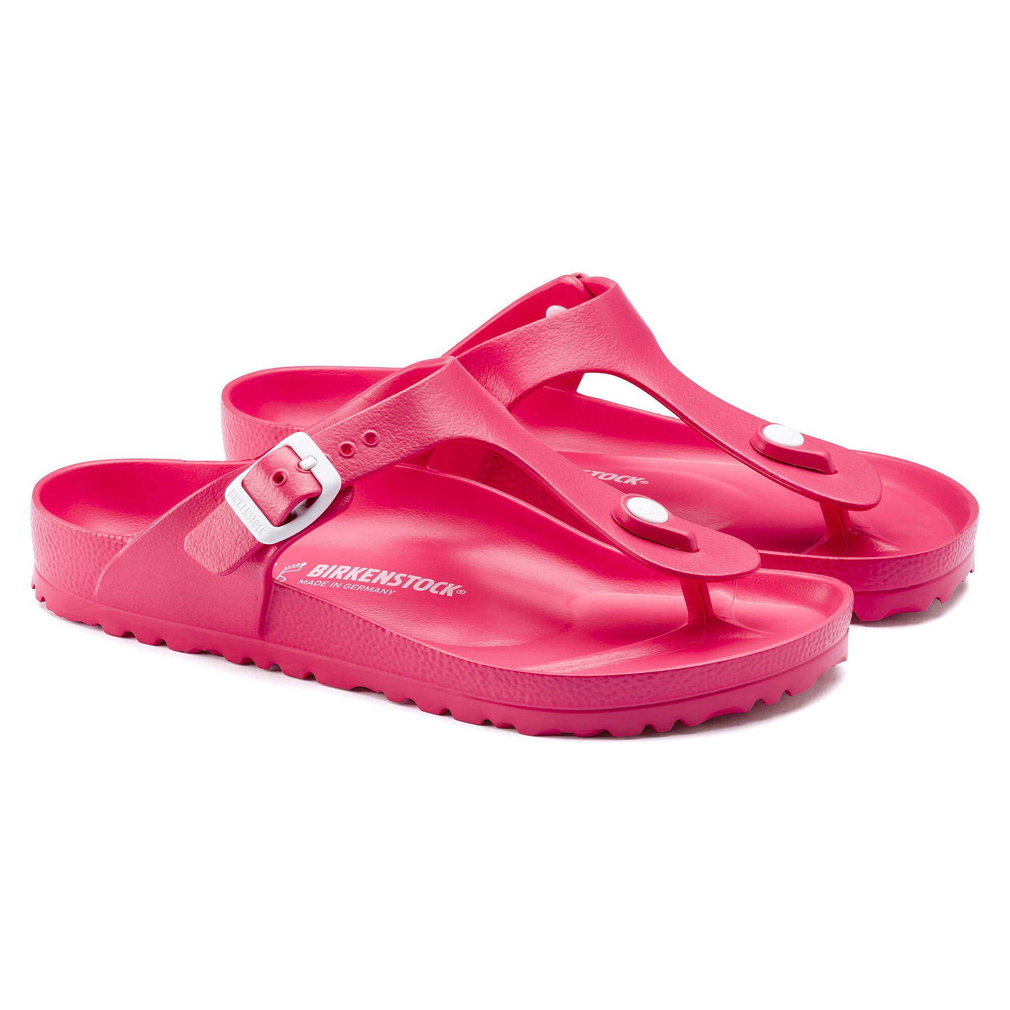 coral birkenstock eva