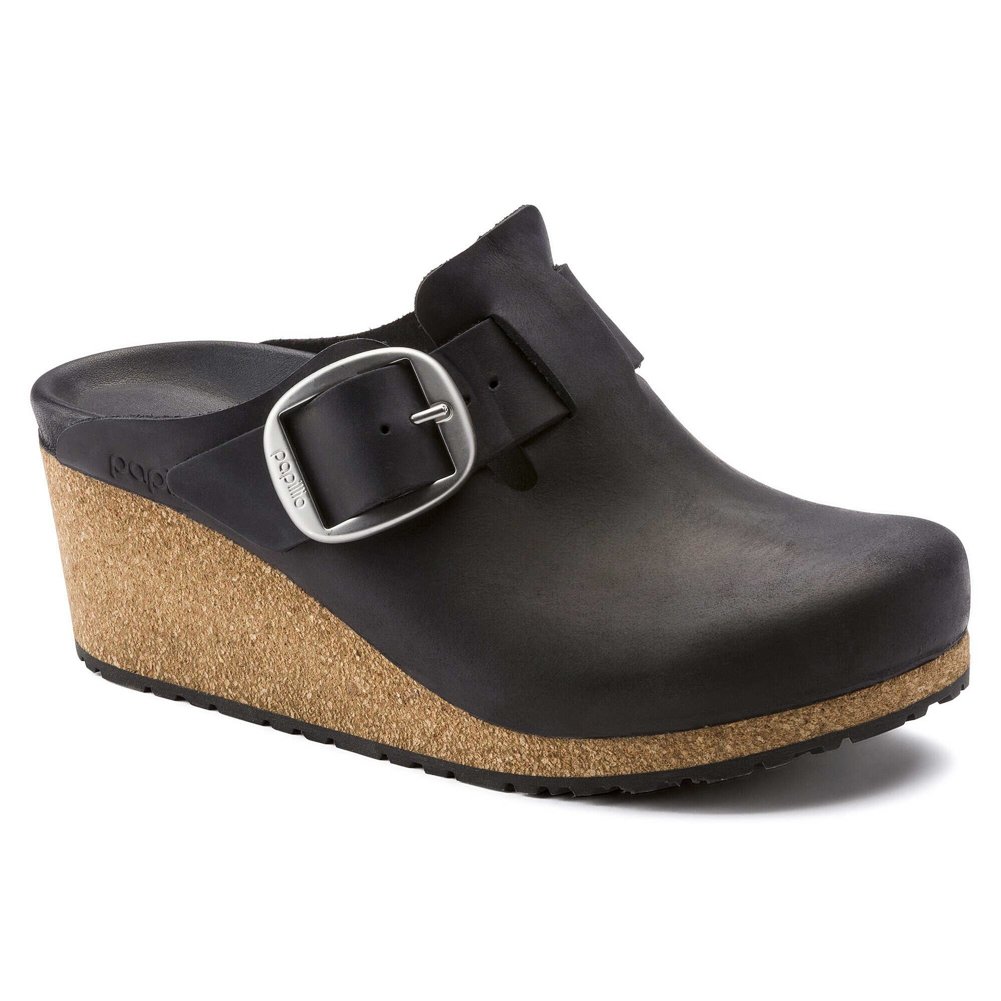 birkenstock big buckle clog