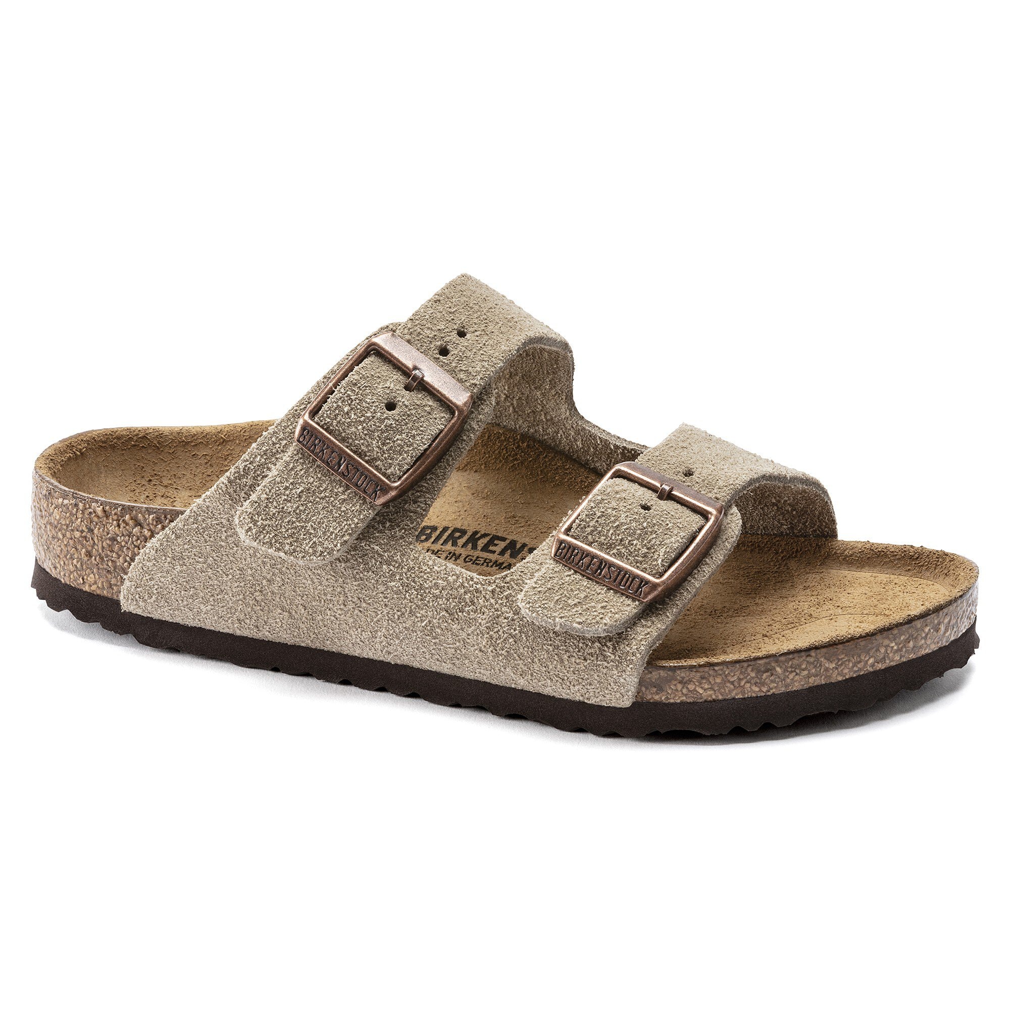 Conform tilgive Turbine Arizona Kids Suede Leather Taupe | BIRKENSTOCK